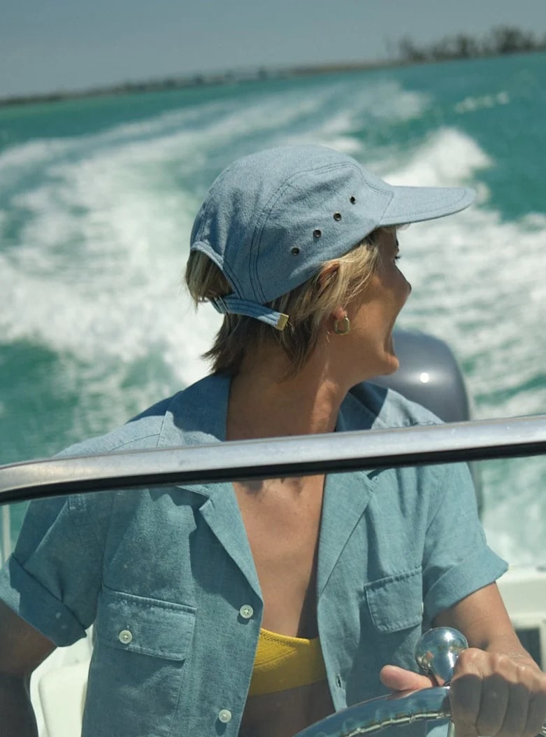 Swordfish Hat/ Chambray