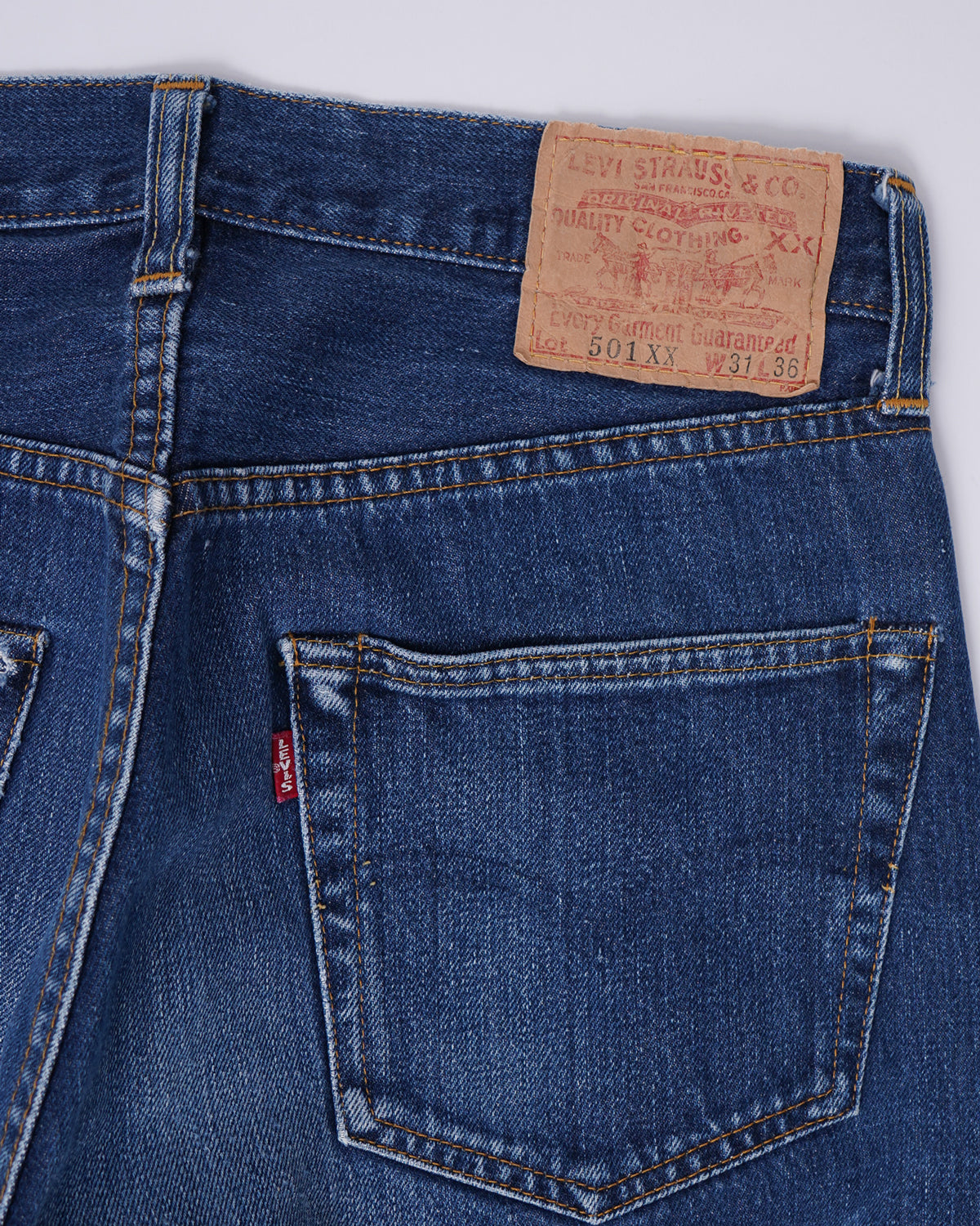 501XX Straight Fit Denim Pants