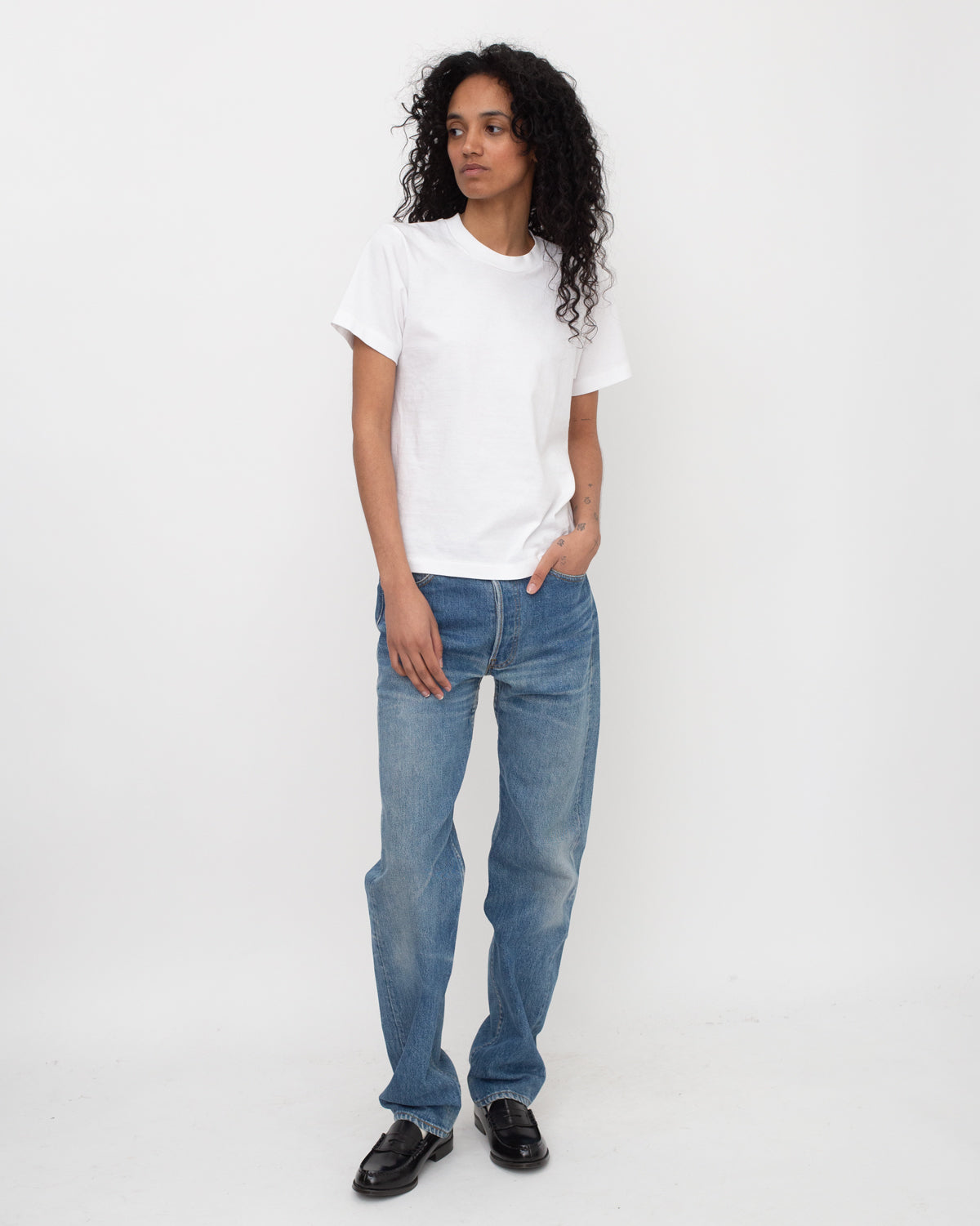 501 Straight Fit Denim Pants / size: 28