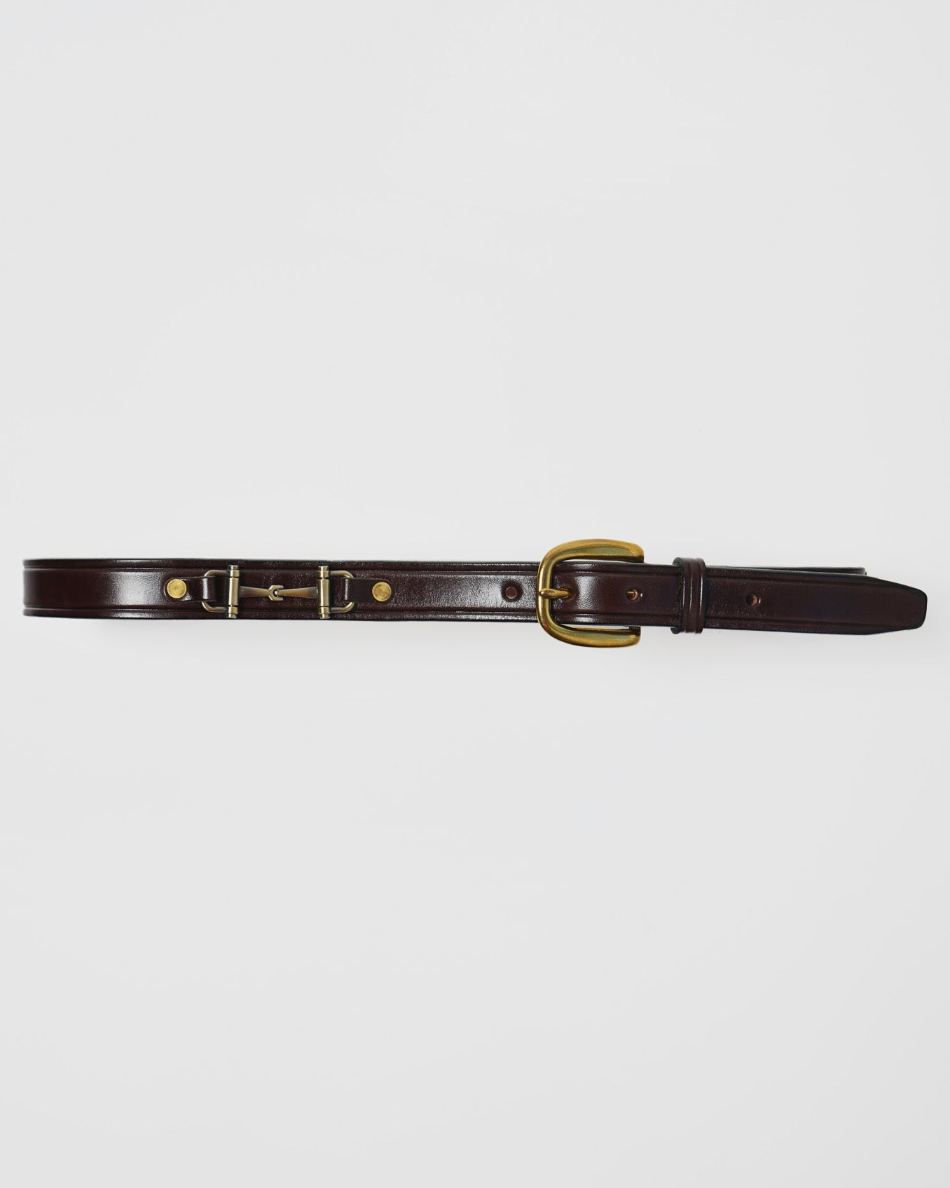 Bit Leather Belt