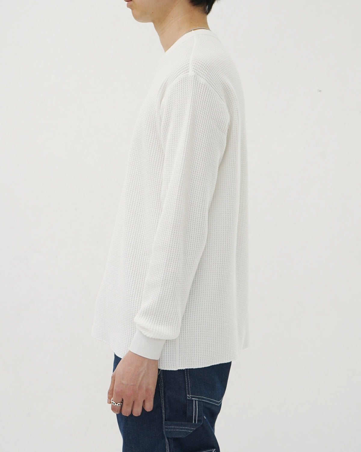 Thermal Crewneck L/S / White