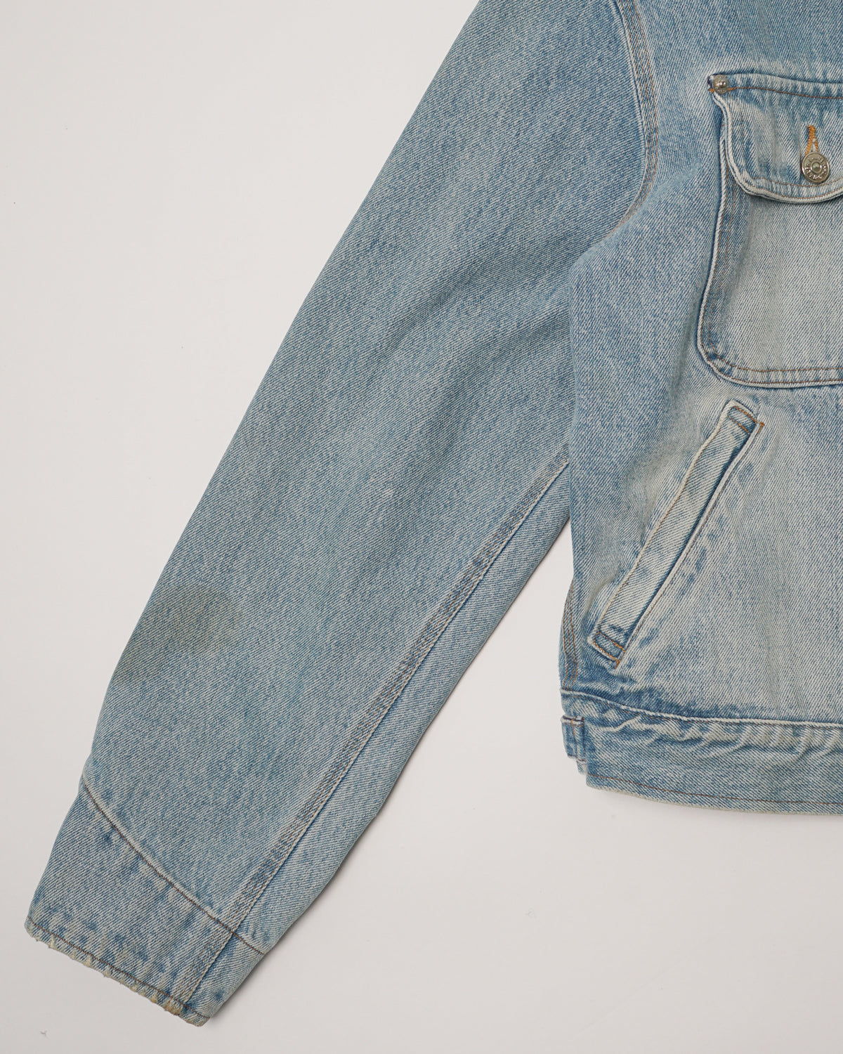 Polo Indian Back-printed Denim Jacket