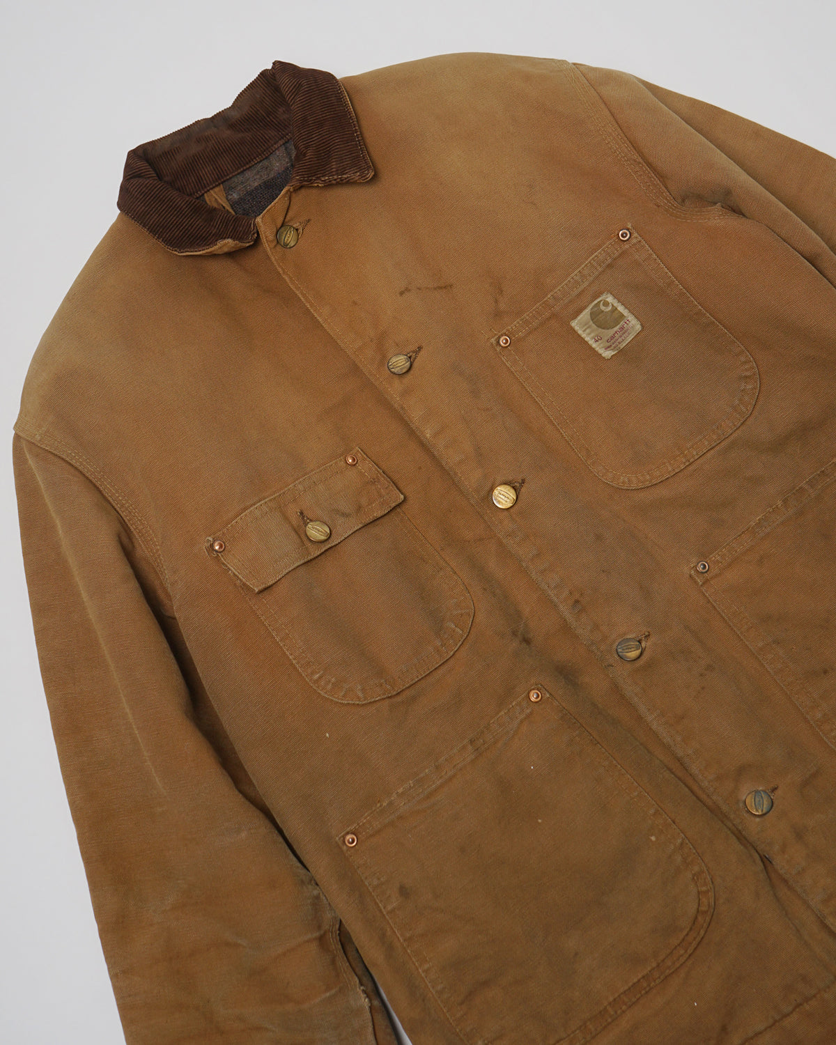 1960's Brown Duck Chore Jacket