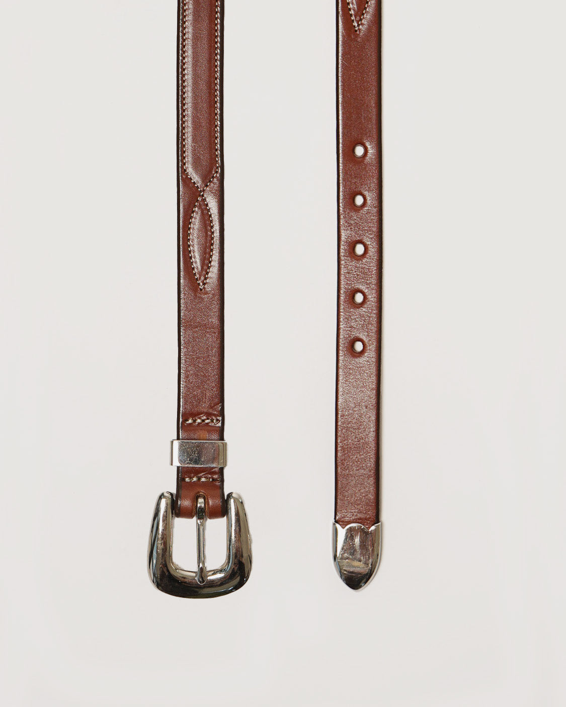 Tory - FGS Simple Western Leather Belt / Light Brown