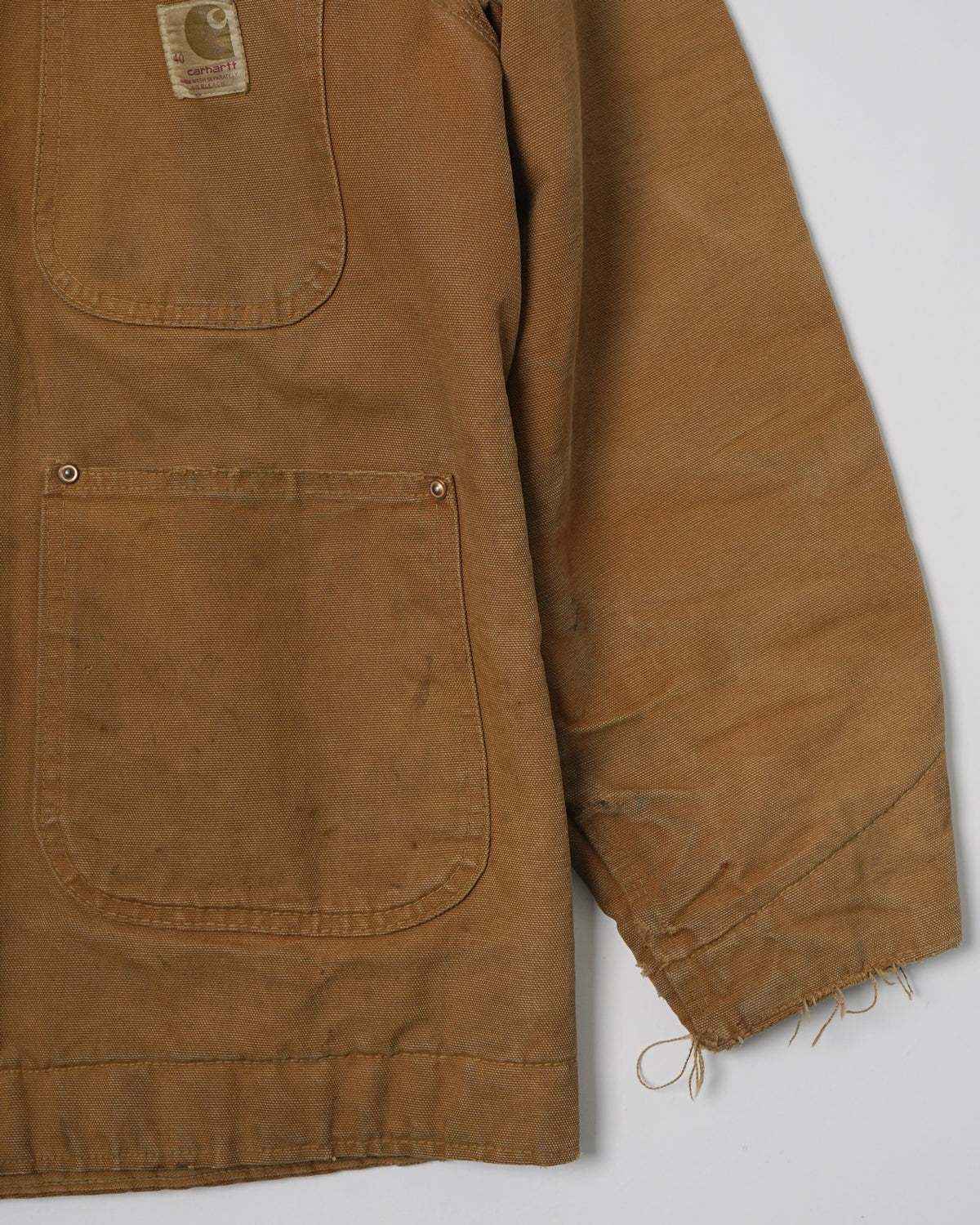 1960's Brown Duck Chore Jacket
