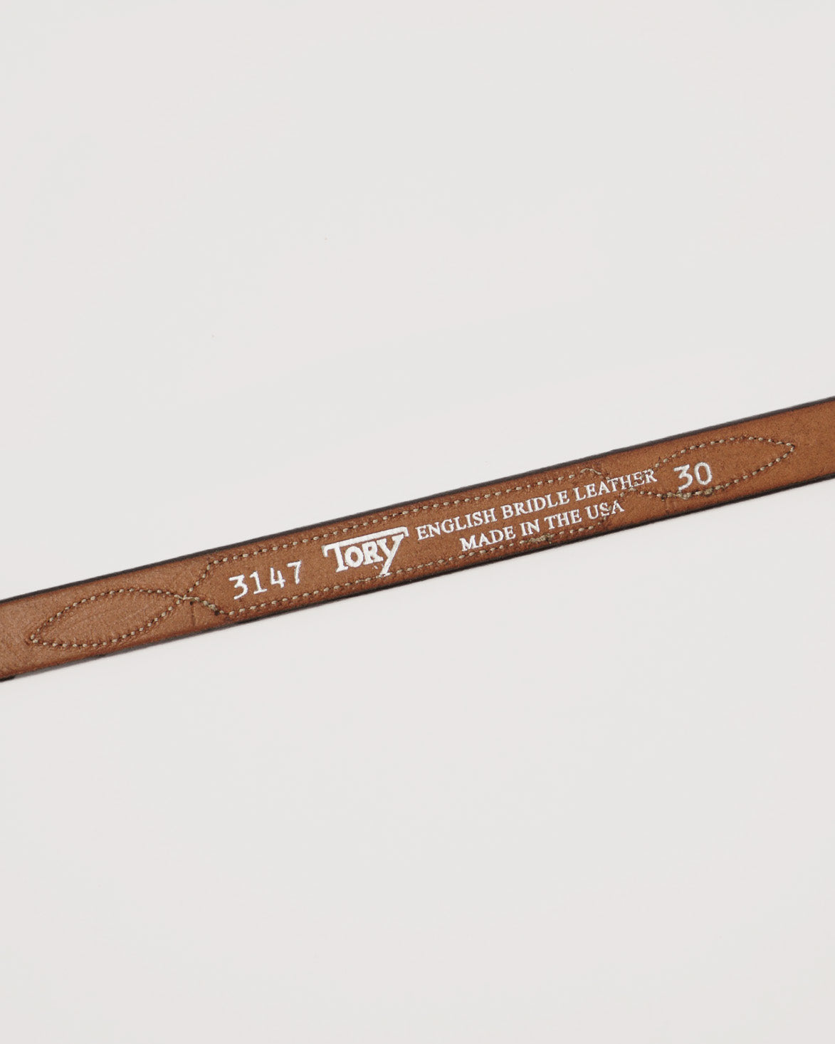 Tory - FGS Simple Western Leather Belt / Light Brown