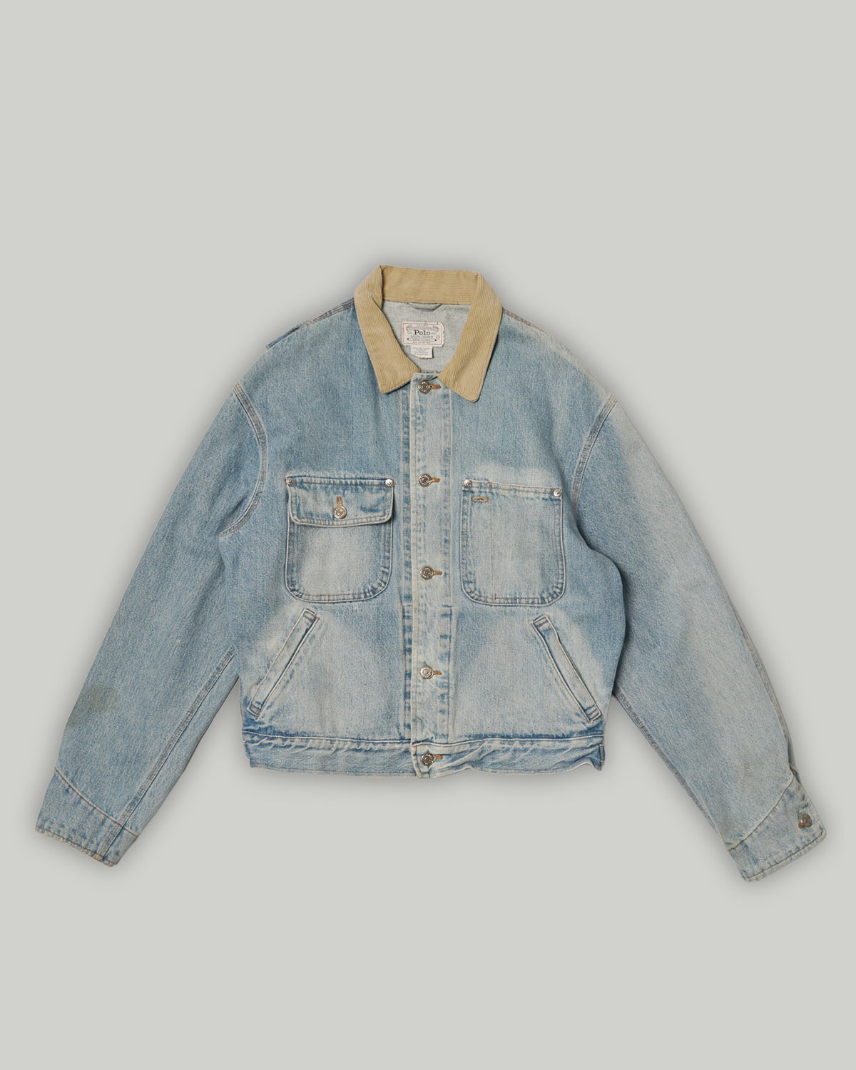 Polo Indian Back-printed Denim Jacket