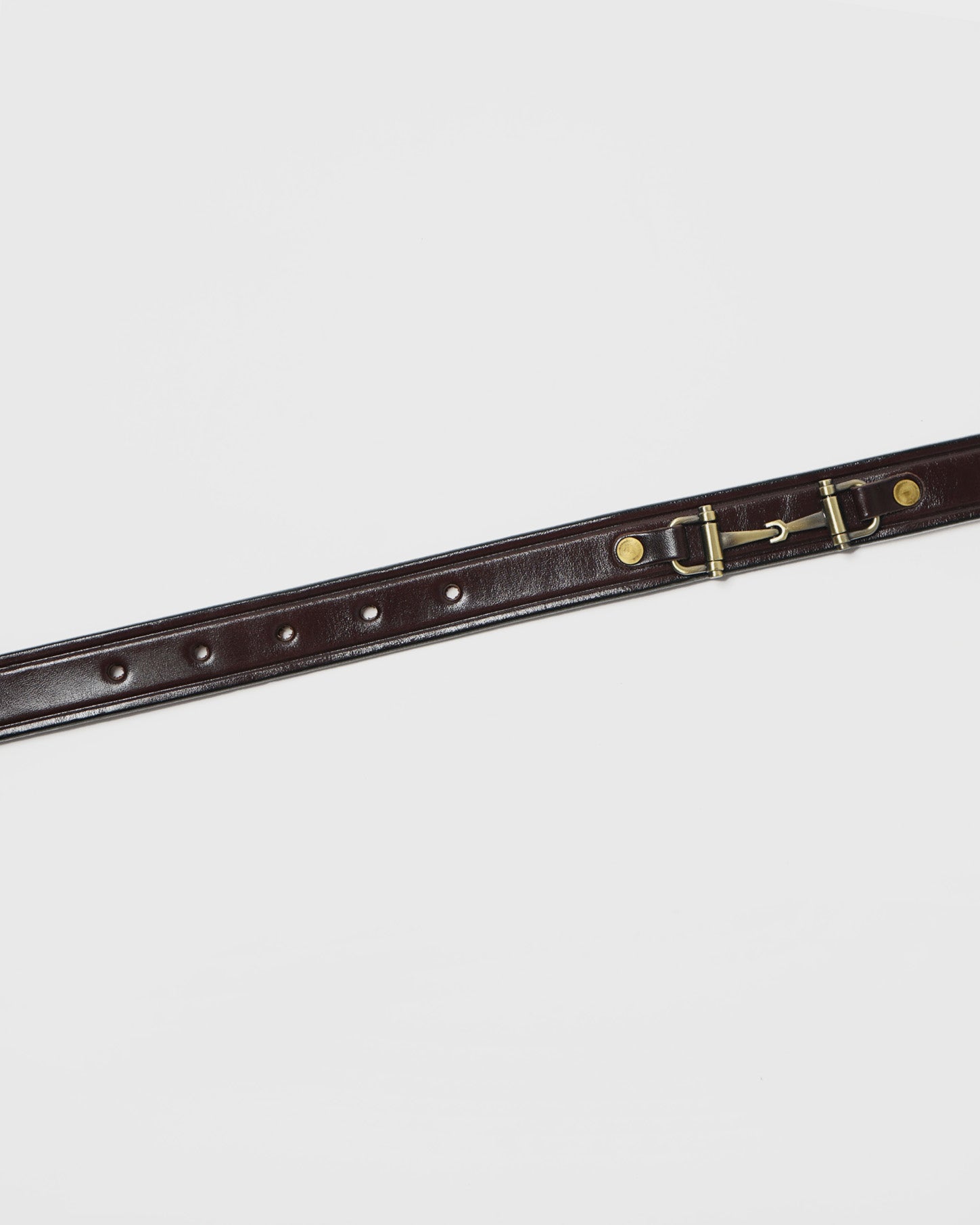 Bit Leather Belt