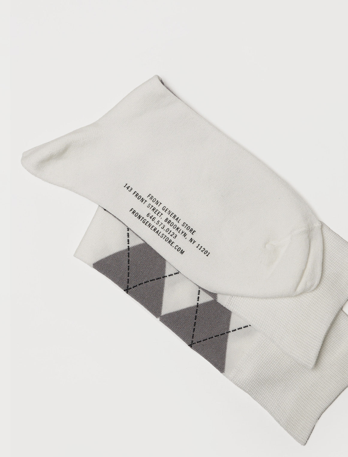 FGS Originals - Argyle Socks / Off White