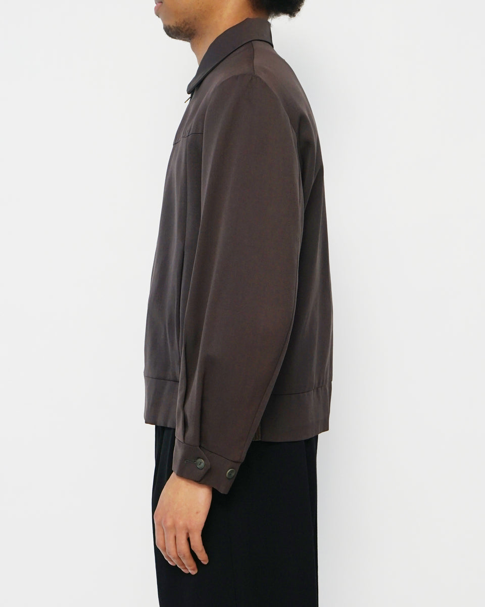 1950's Rayon Gabardine Zip-Up Jacket – Front General Store