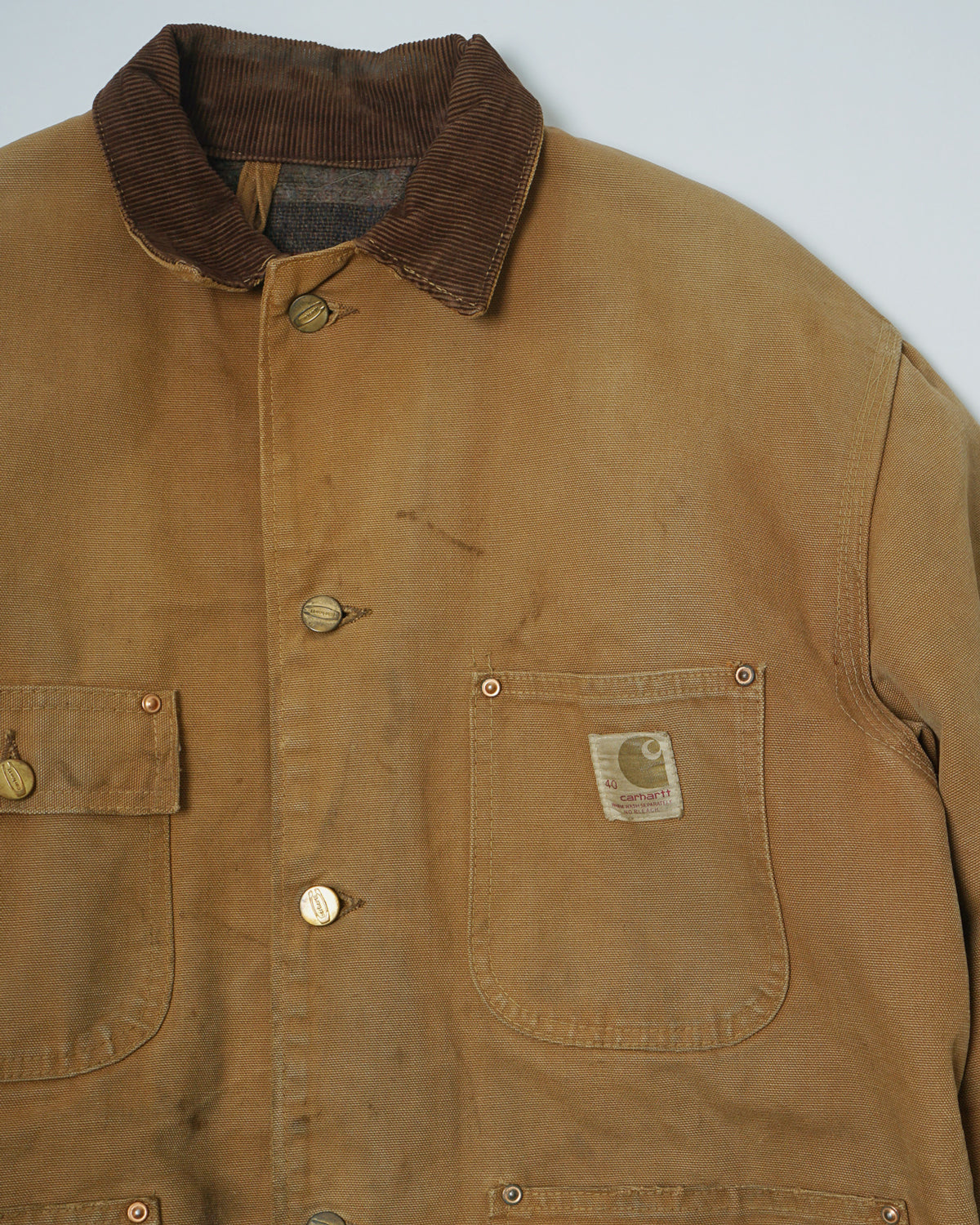1960's Brown Duck Chore Jacket