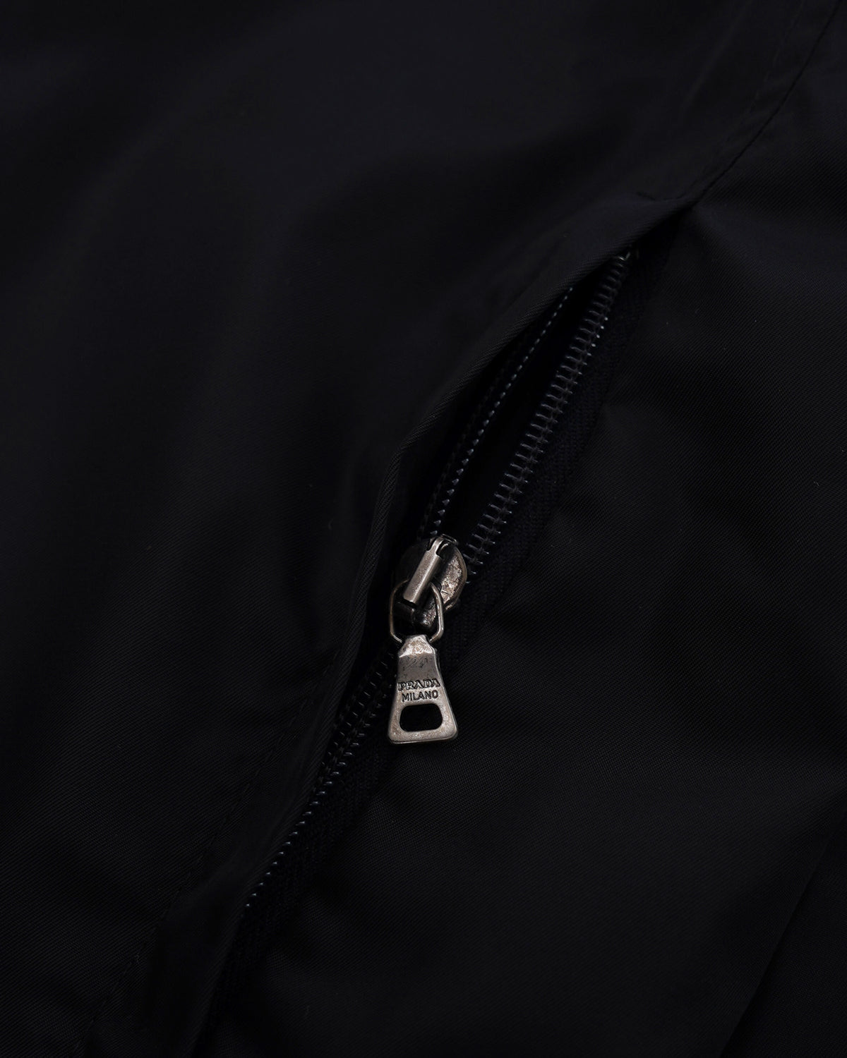 Fly Front Nylon Jacket