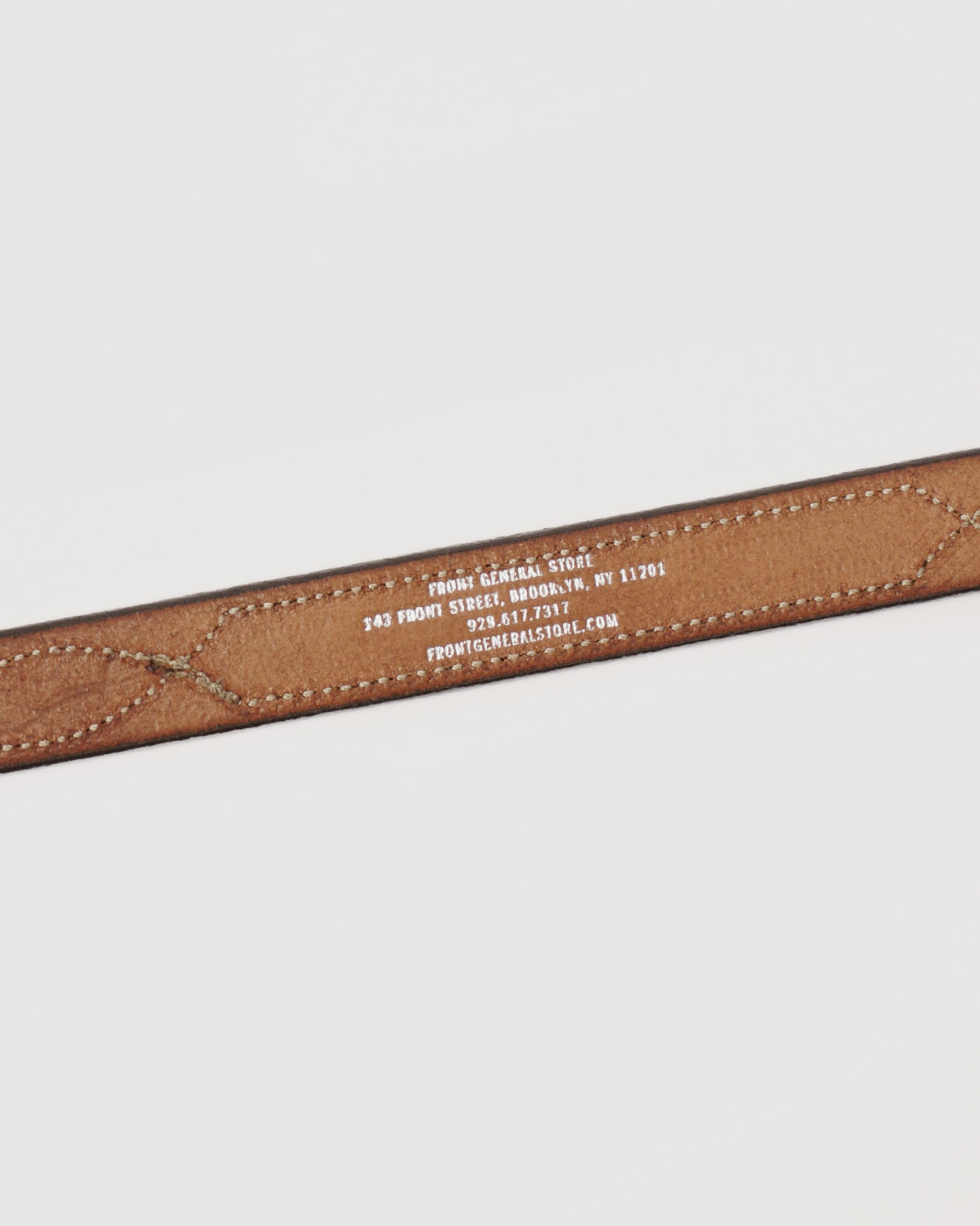 Tory - FGS Simple Western Leather Belt / Light Brown