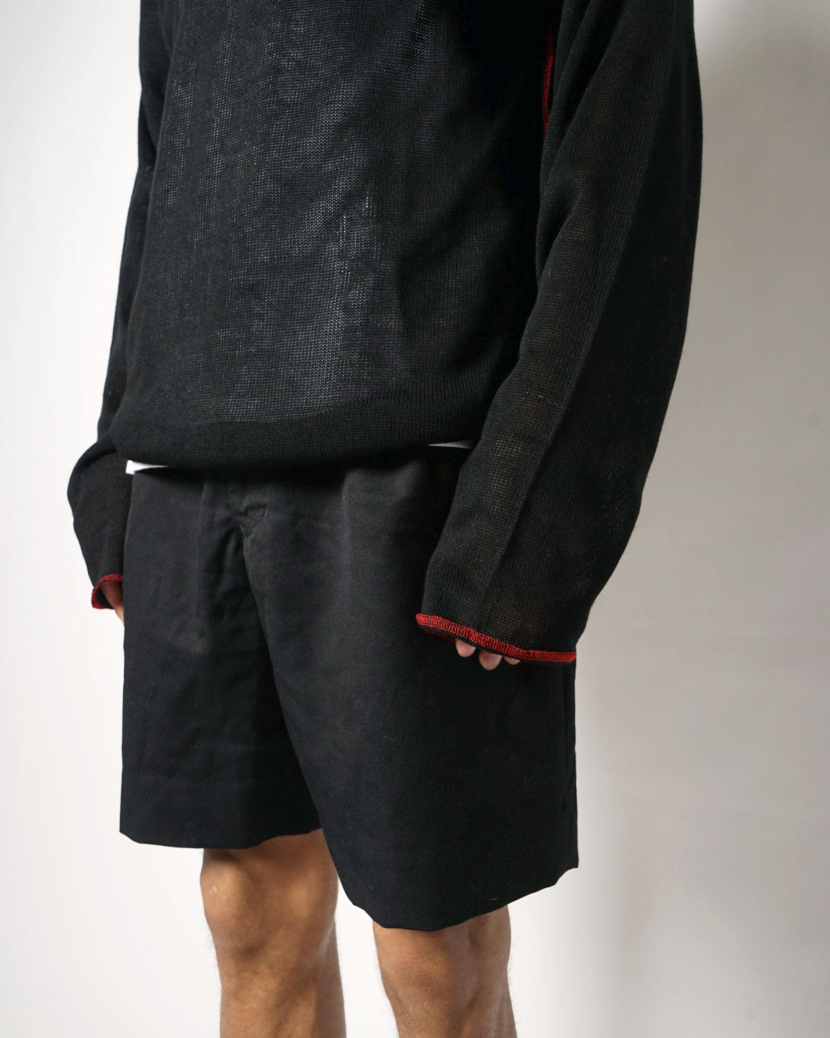 Odo Contrast Stitch L/S