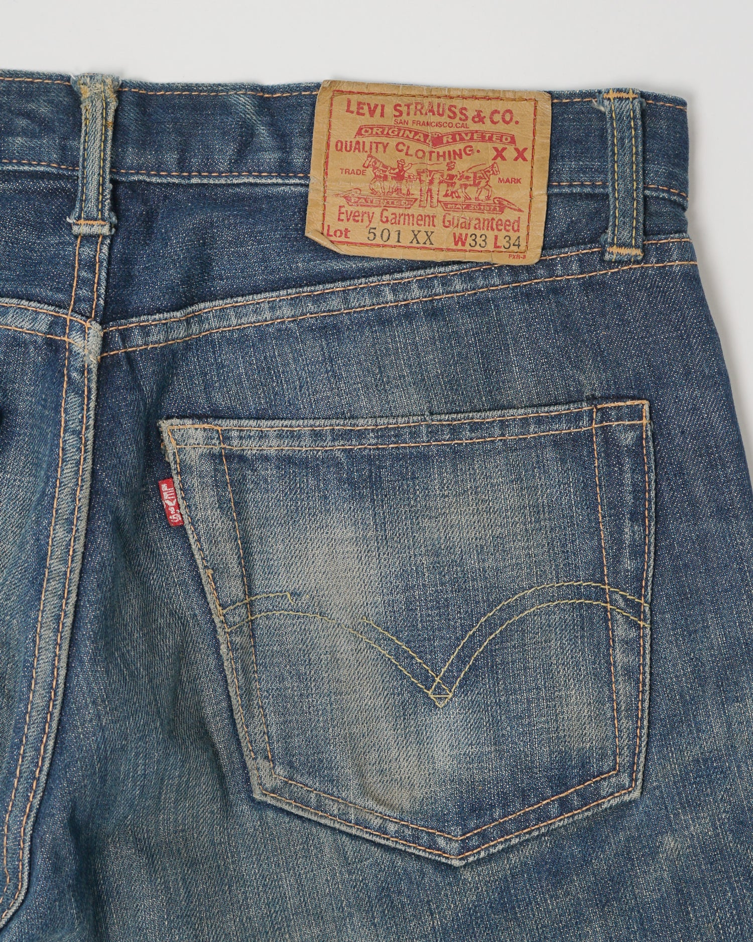 501XX Straight Fit Denim Pants