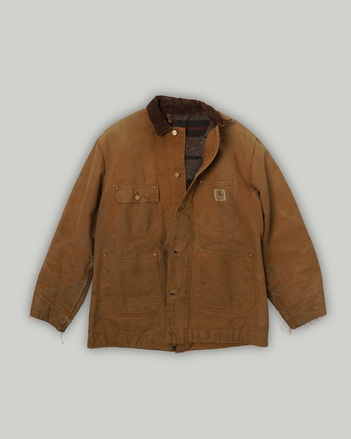 1960's Brown Duck Chore Jacket