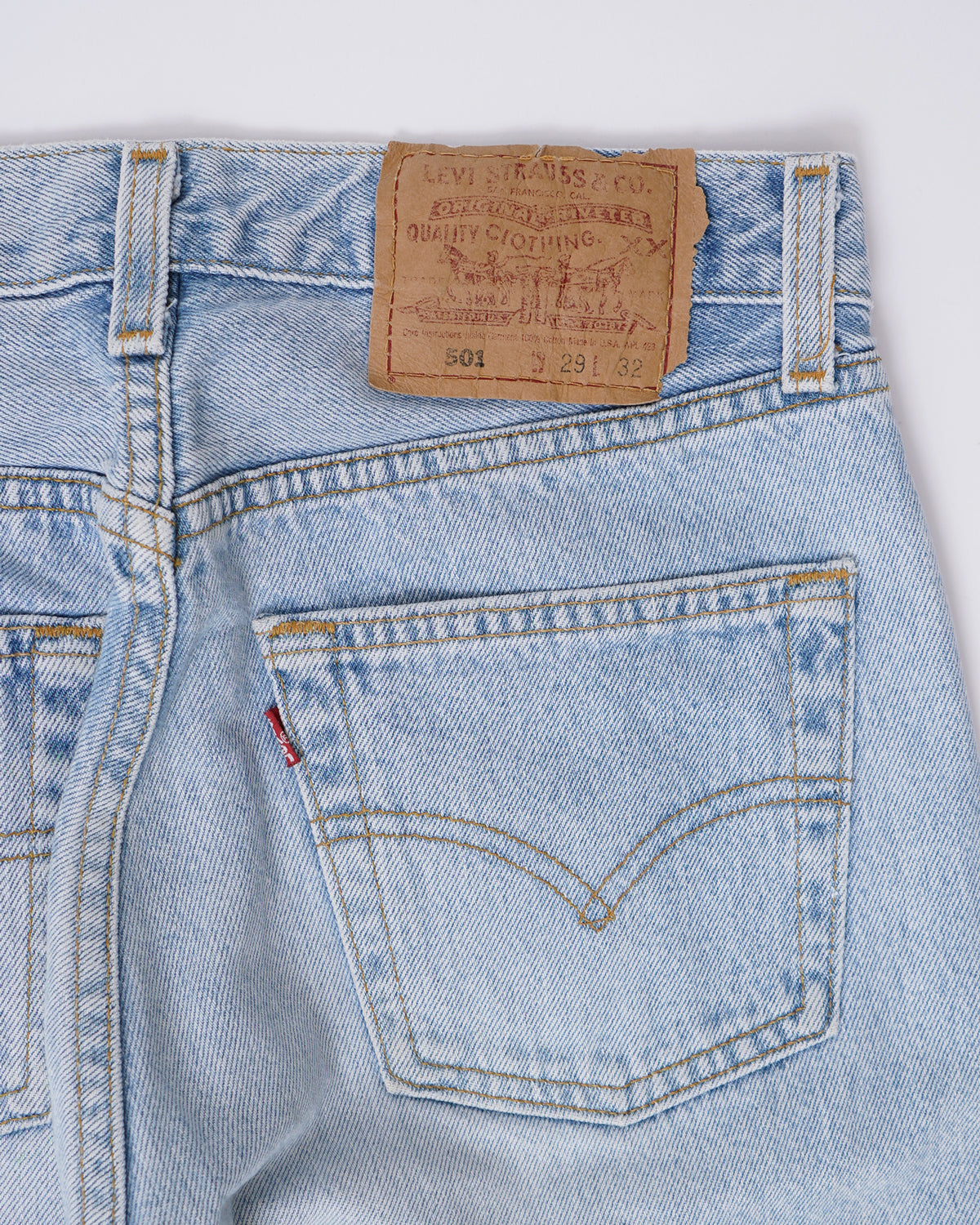 501 Straight Fit Denim Pants
