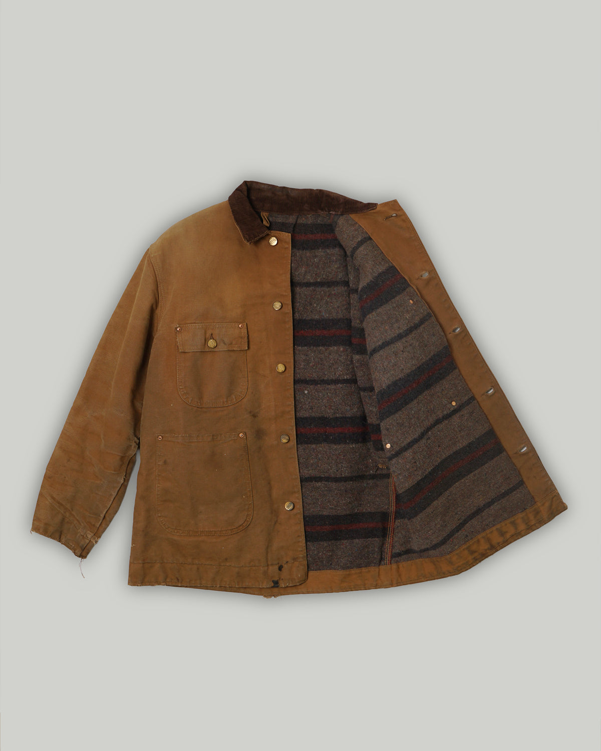 1960's Brown Duck Chore Jacket