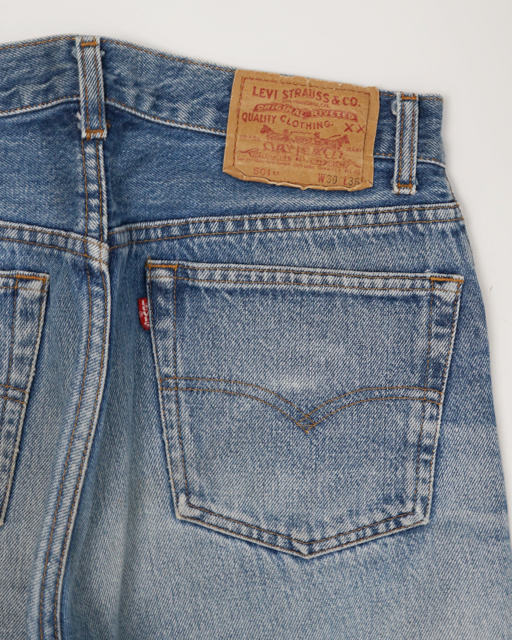 501 Straight Fit Denim Pants / size: 29