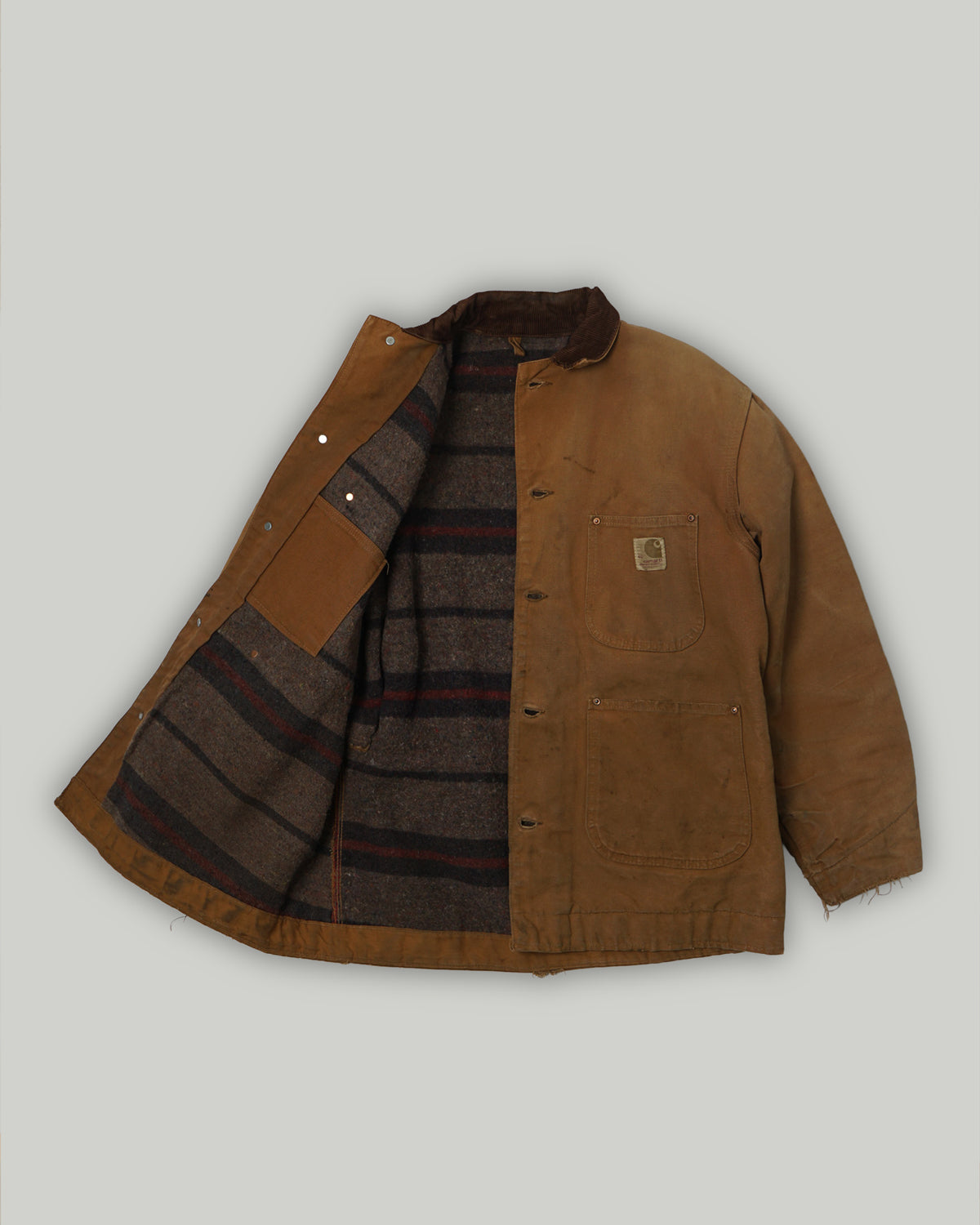 1960's Brown Duck Chore Jacket