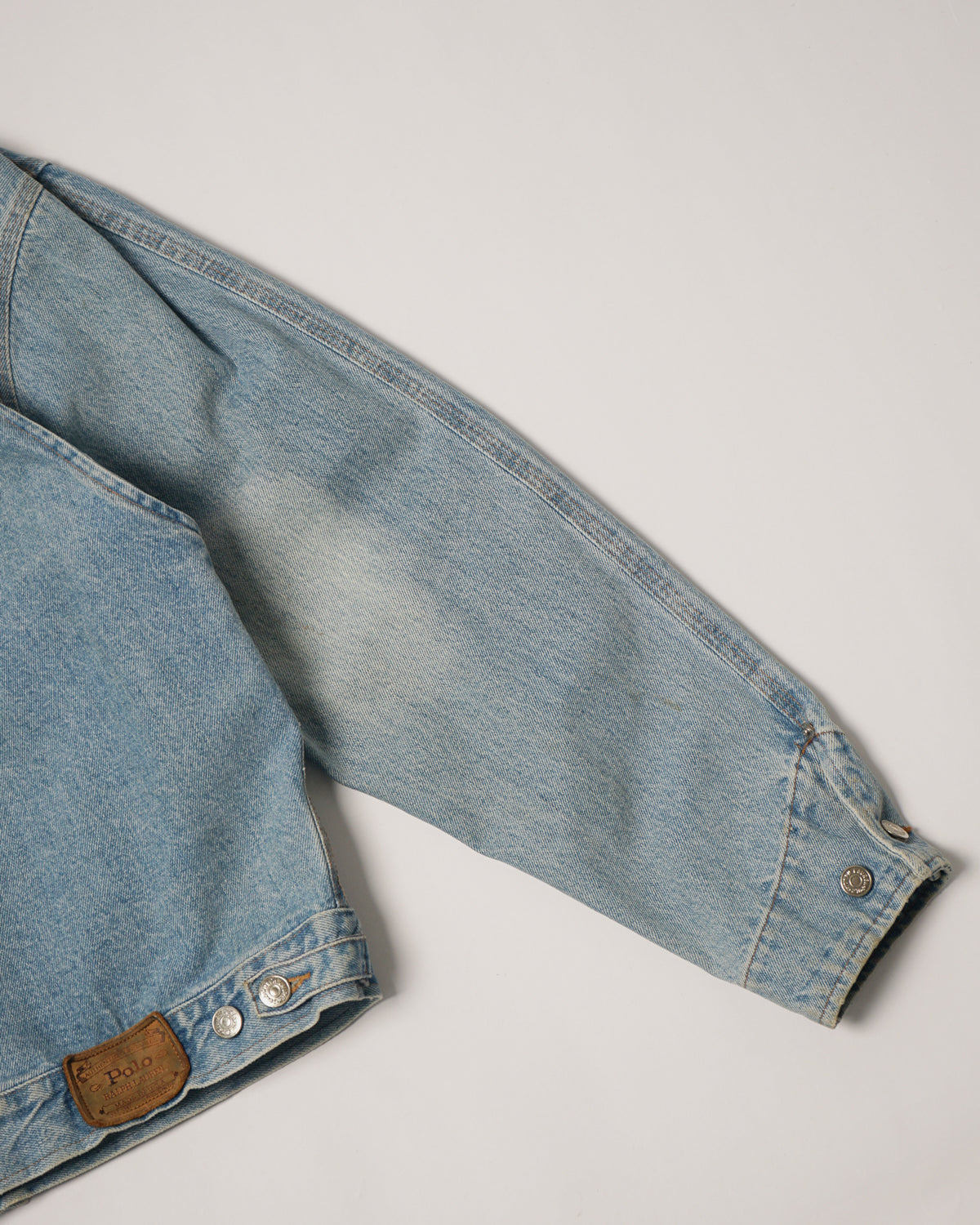 Polo Indian Back-printed Denim Jacket