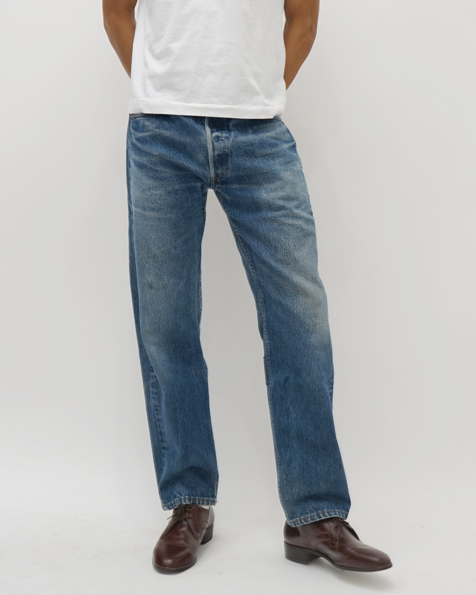 501 Straight Fit Denim Pants / size: 31