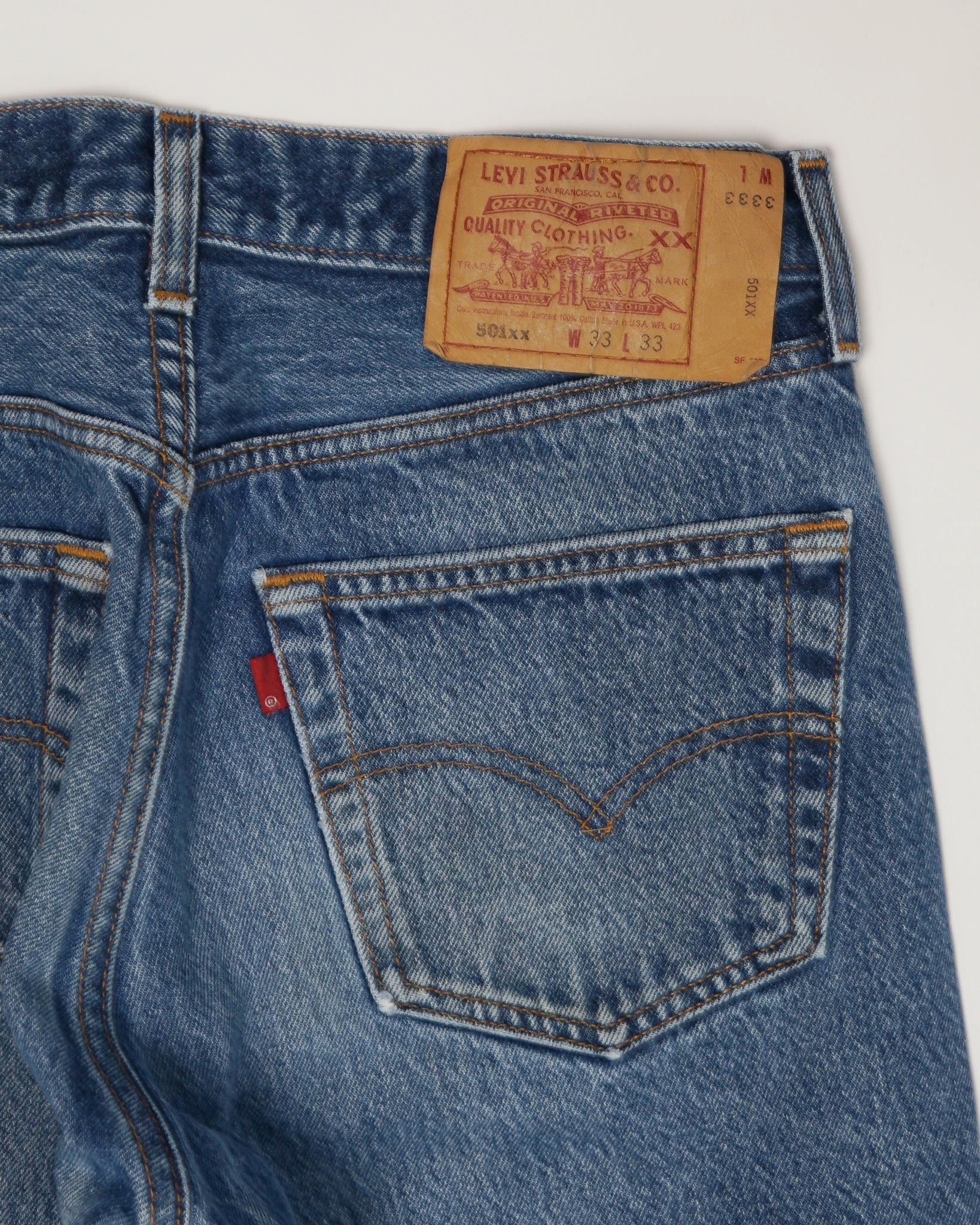 501 Straight Fit Denim Pants / size: 31