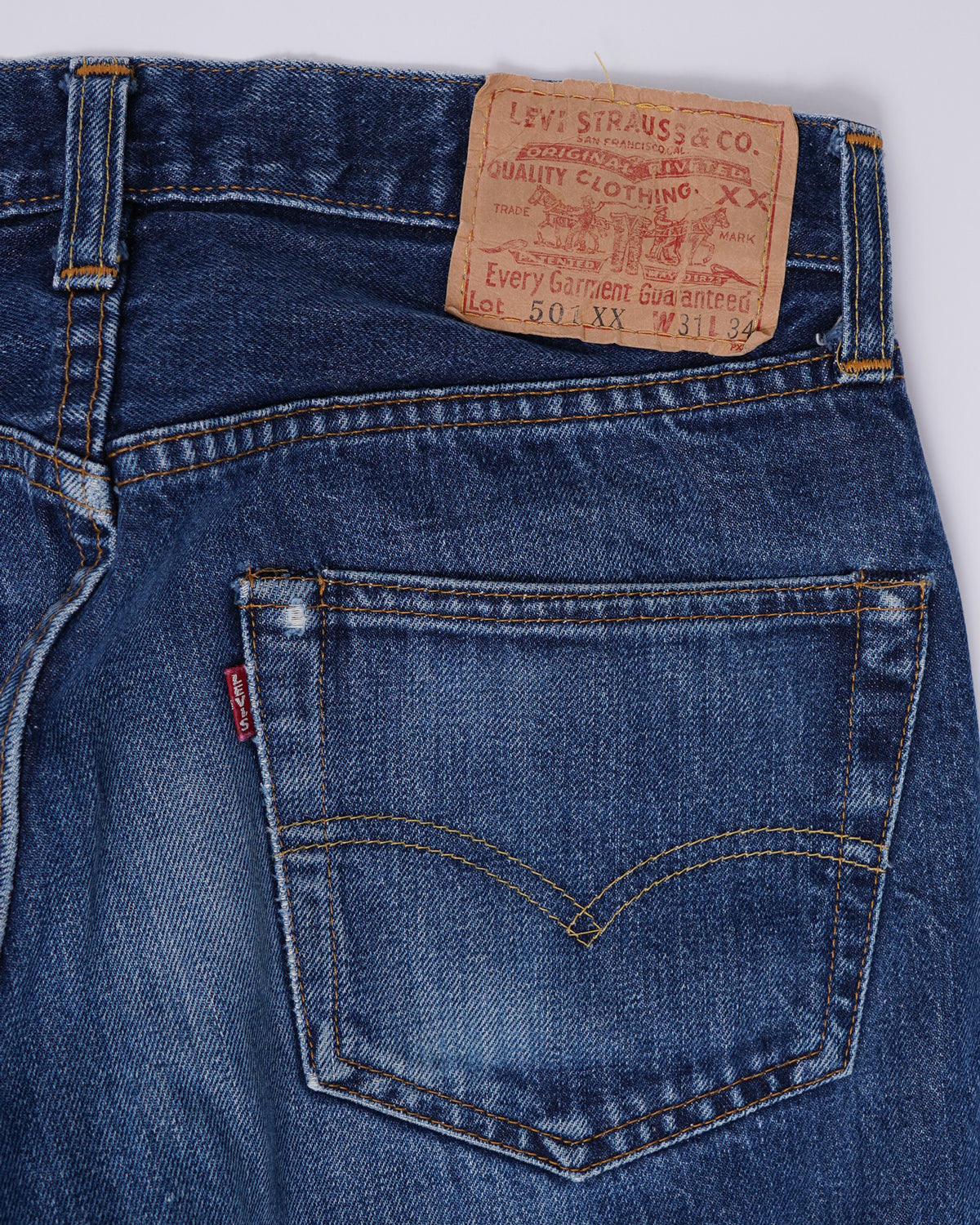 501XX Straight Fit Denim Pants