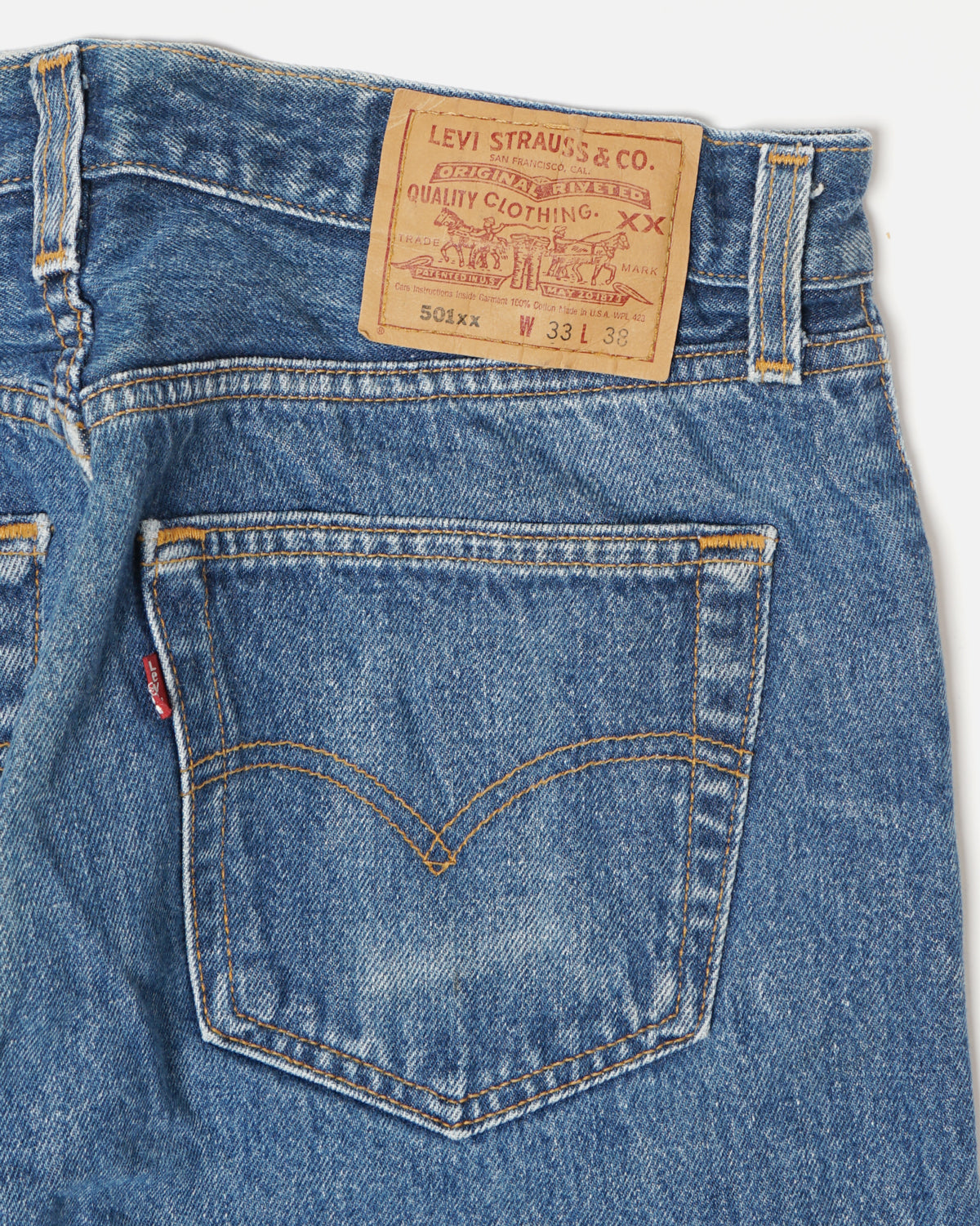 501 Straight Fit Denim Pants