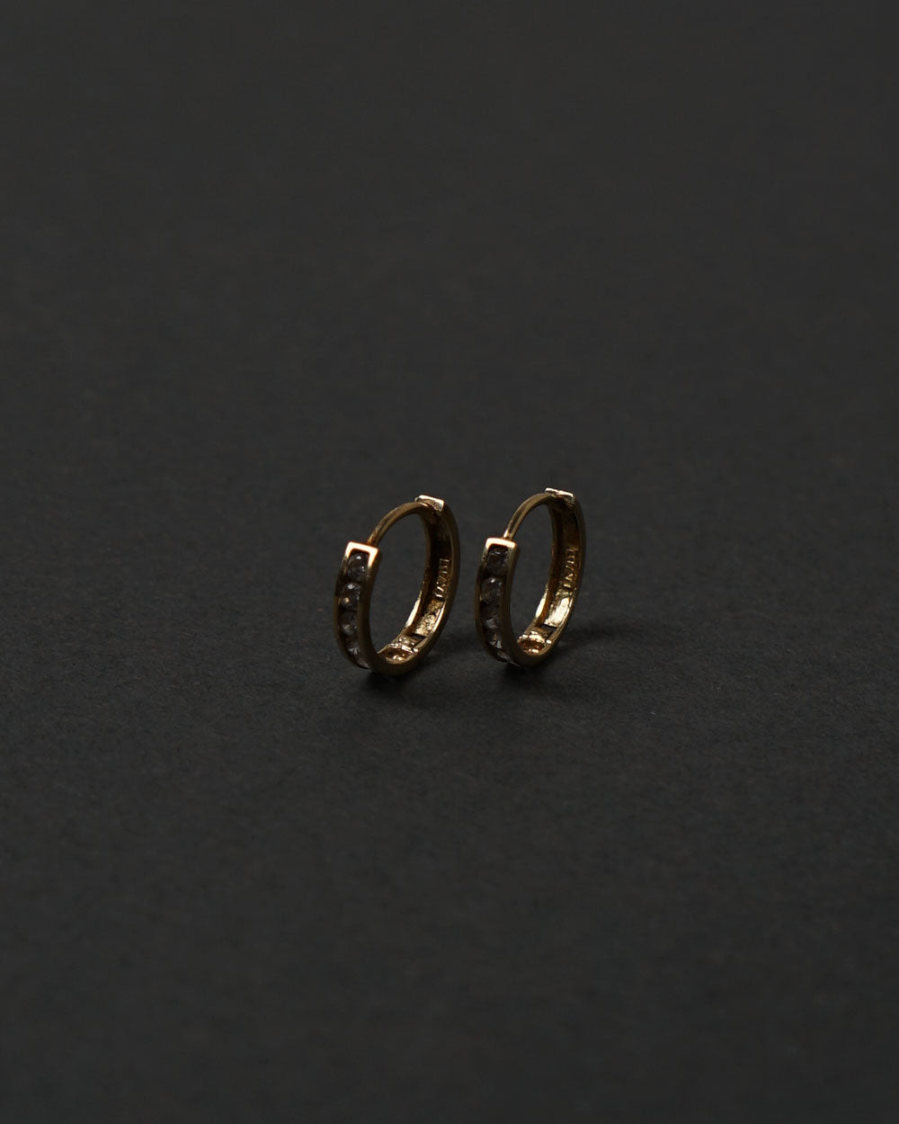 10k Gold Earrings w/ CZ
