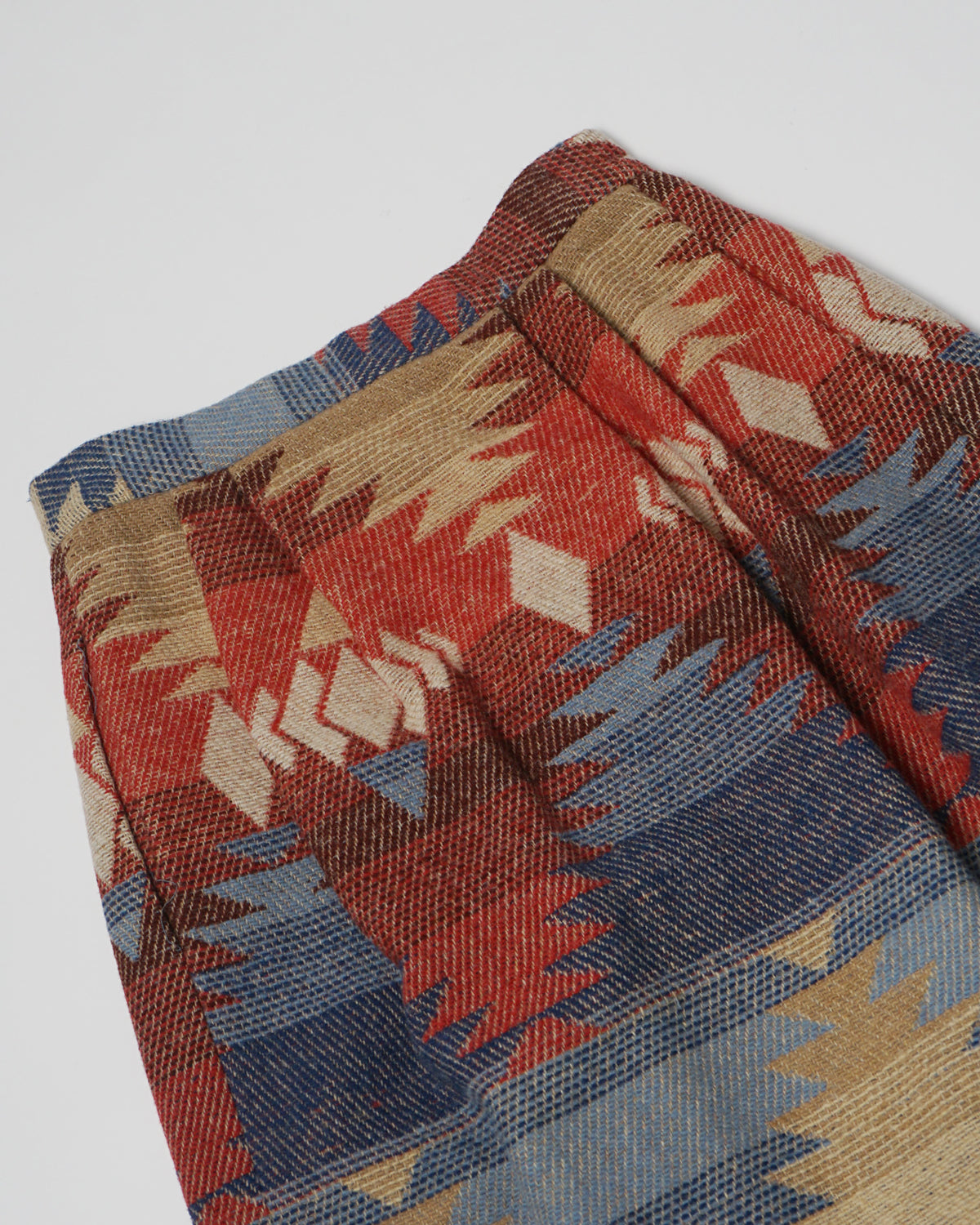 Polo Country Native Patterned Wool Long Skirt / Size: 25