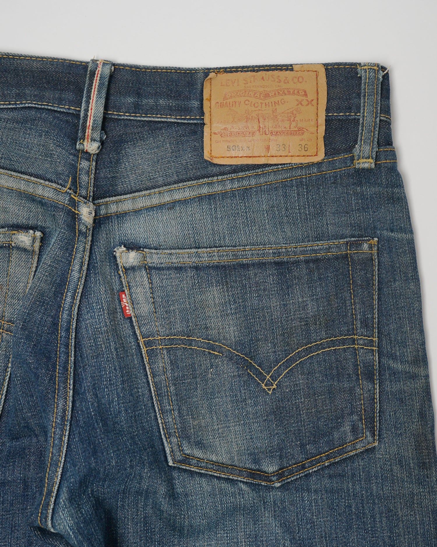 501XX Straight Fit Denim Pants