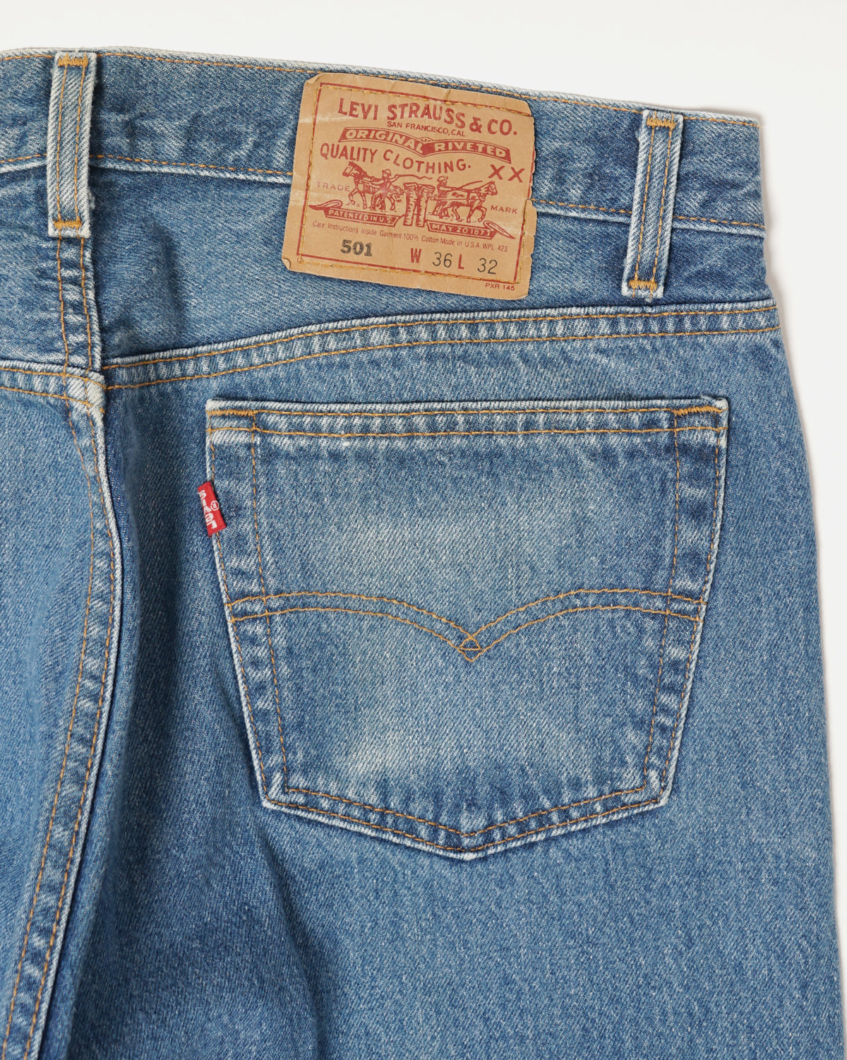 501 Straight Fit Denim Pants