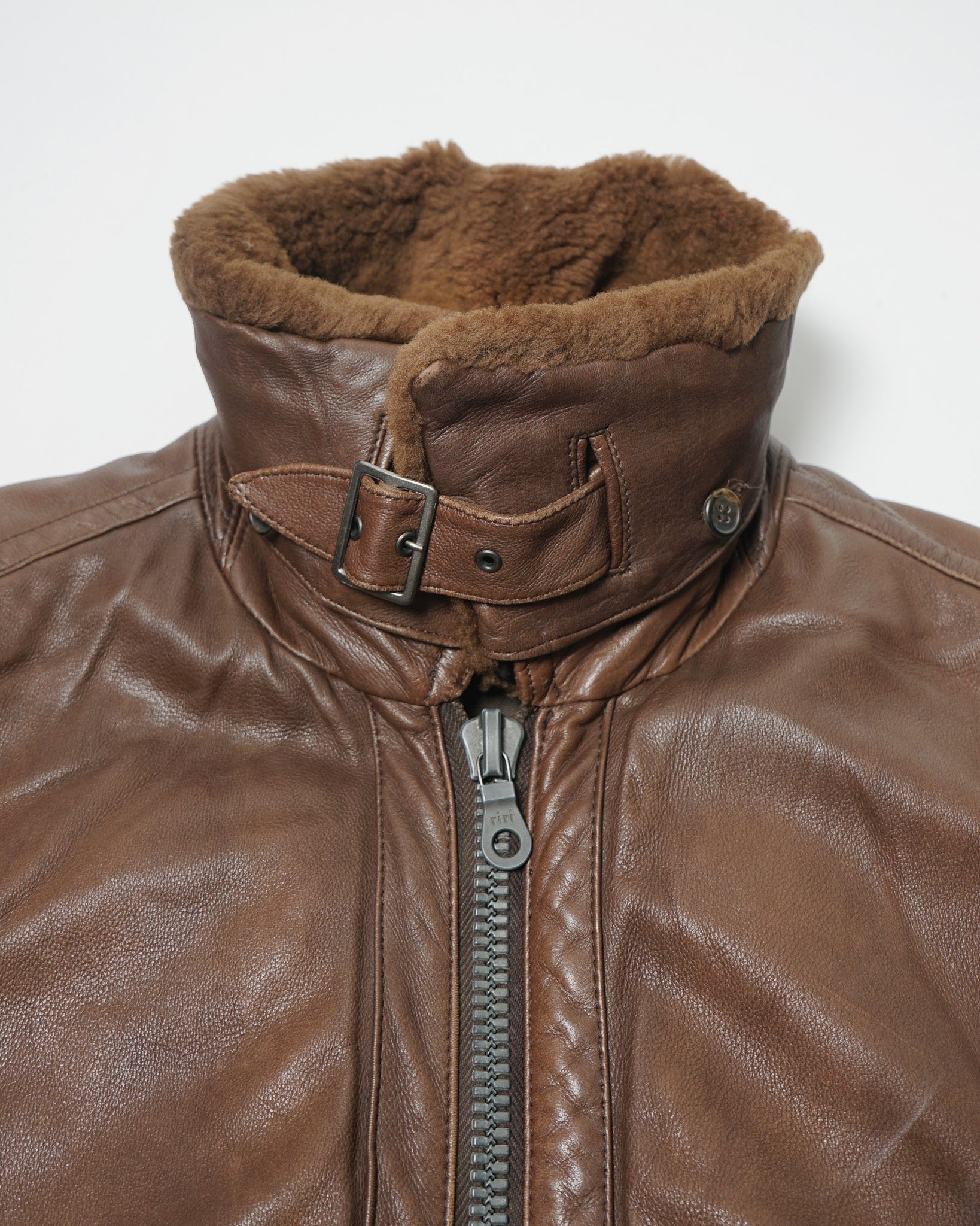 Leather Flight Jacket