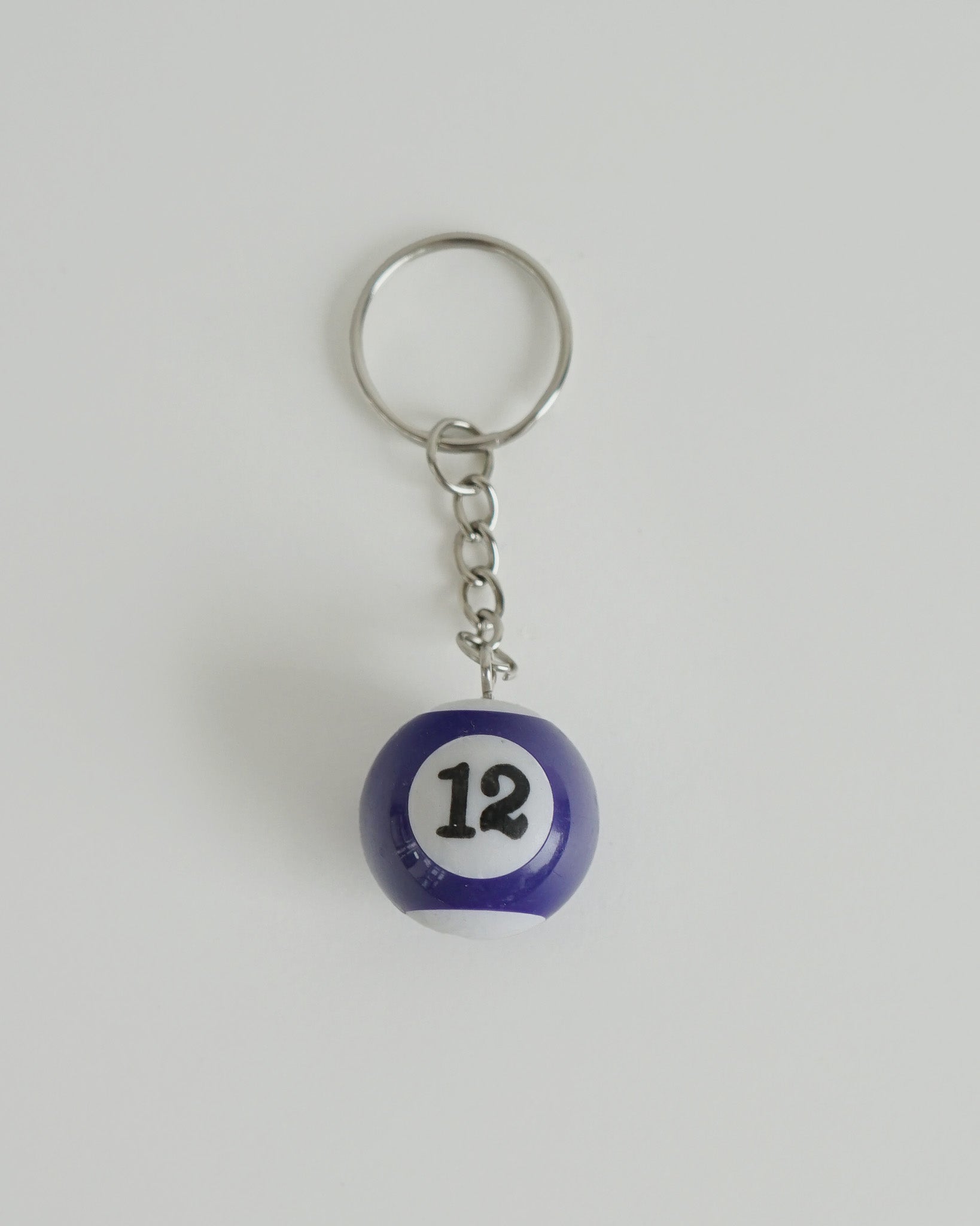 Billiards Ball Keychain