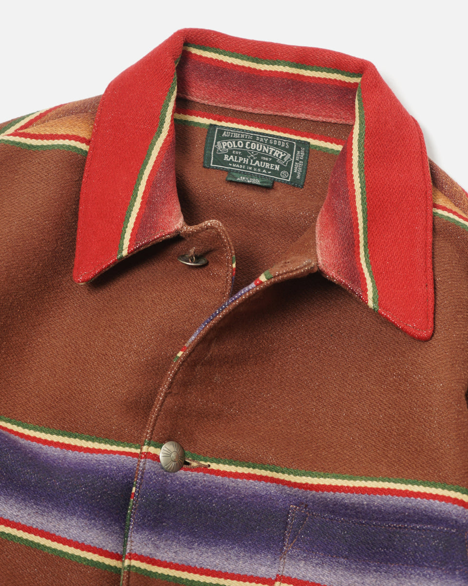 polo country ralph native jacket ブランケット Blanket Chore Jacket – Front General Store