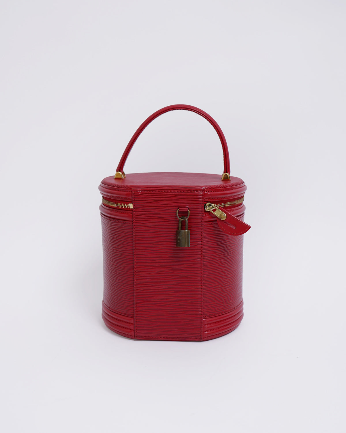 Epi Red Vanity Bag