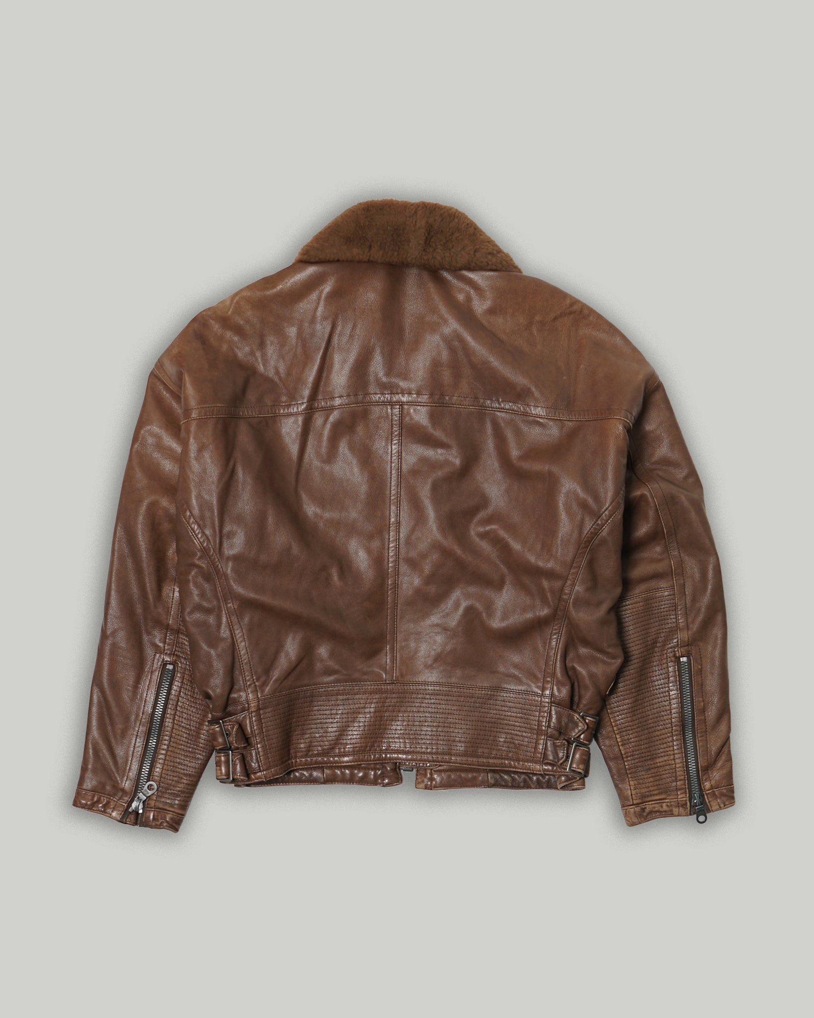 Leather Flight Jacket