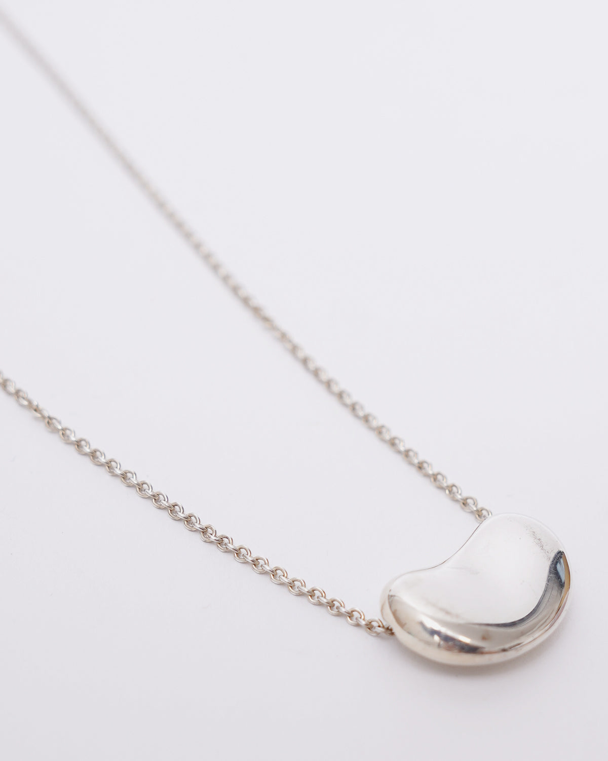 Silver Bean Necklace