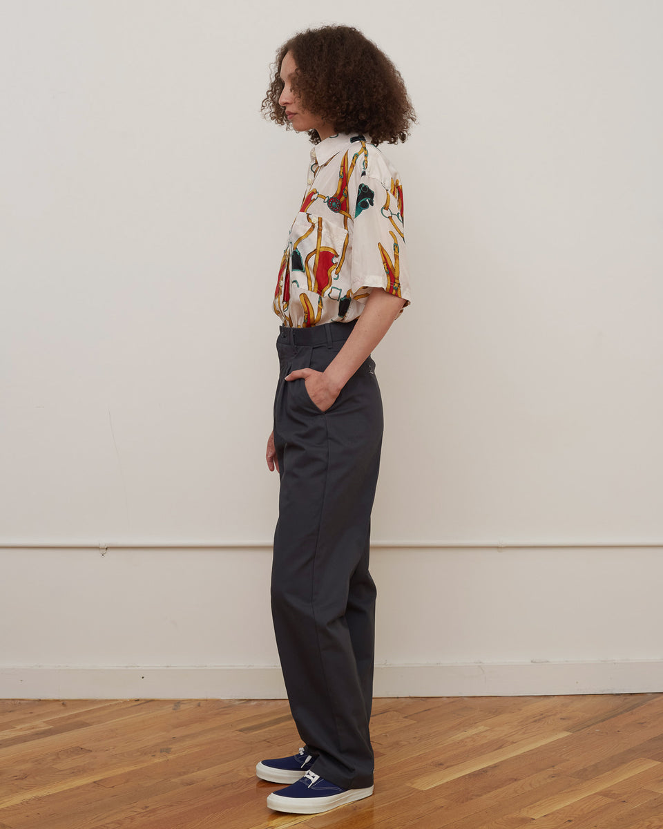 Silk Shirts Short Sleeve Patterned / M – Front General Store
