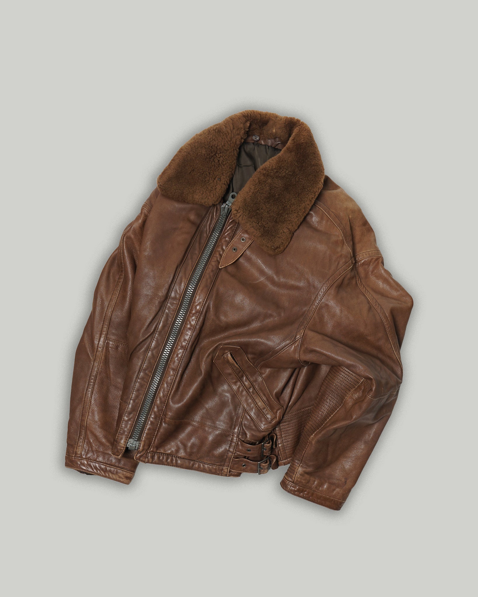 Leather Flight Jacket