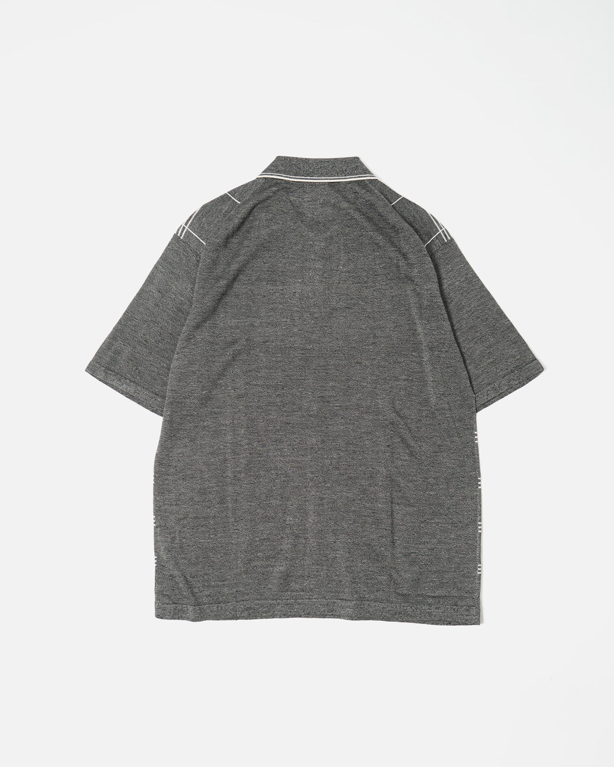 Pullover Zip Polo / Gray