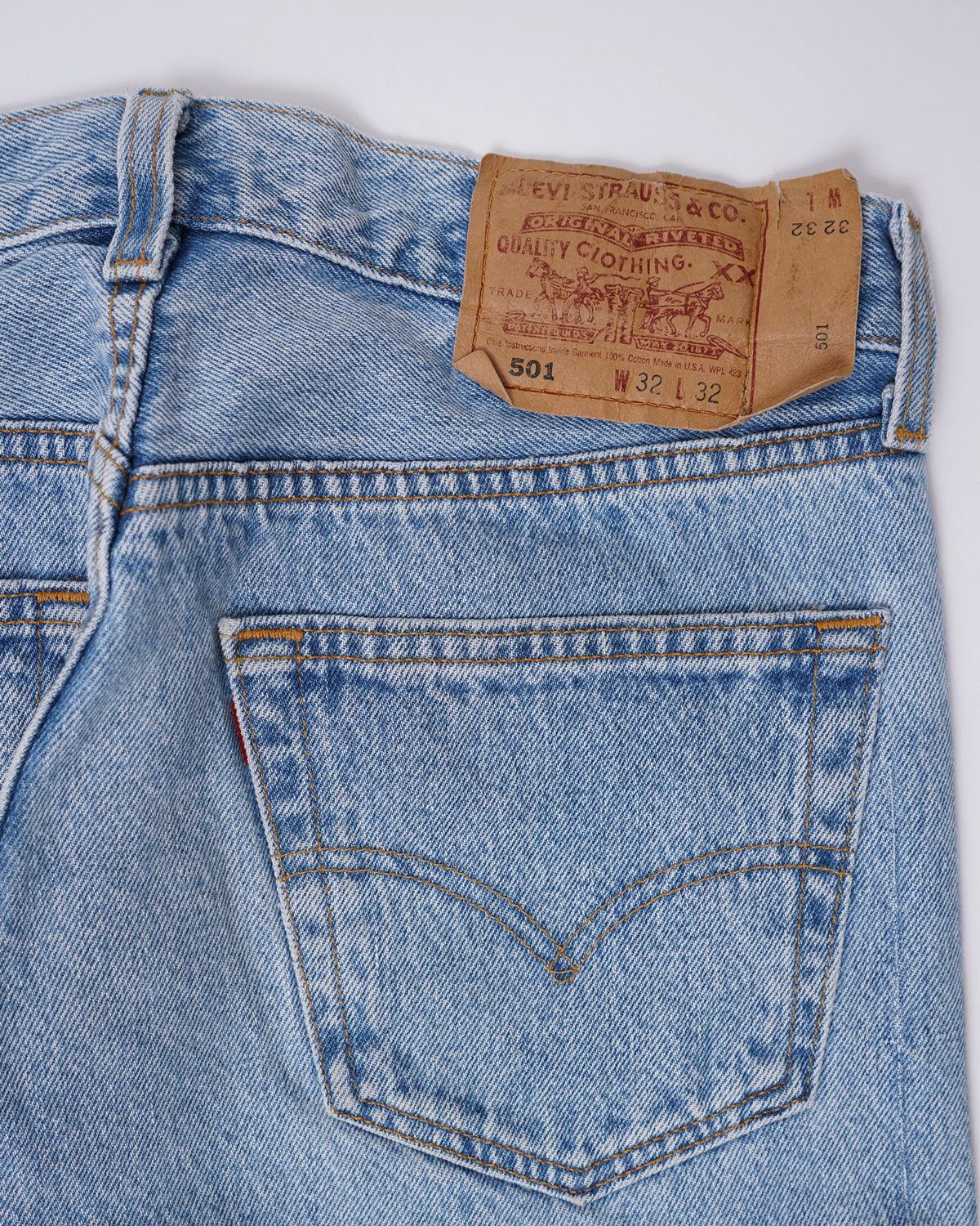 501 Straight Fit Denim Pants / size: 31