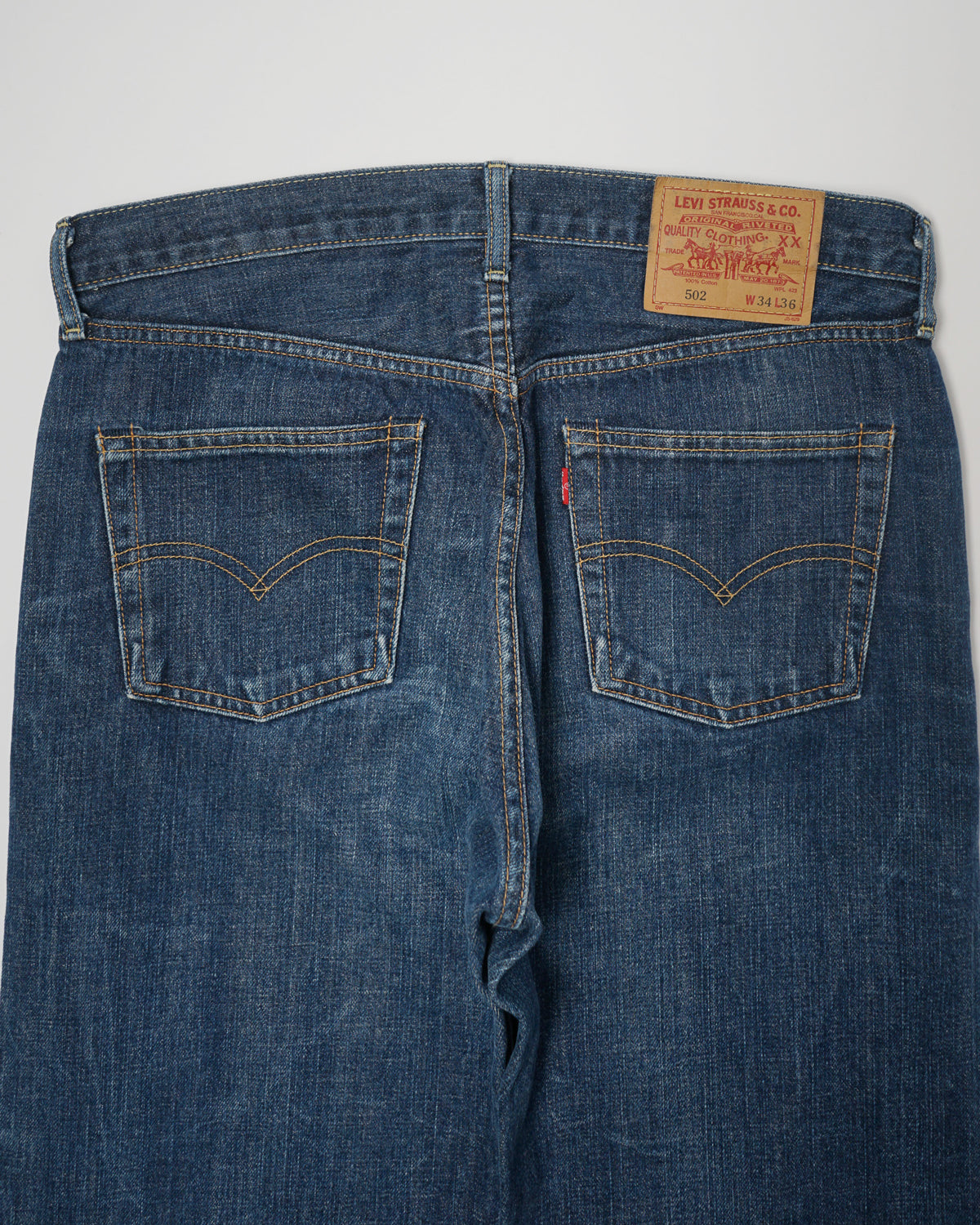 502 Selvage Tapered Fit Denim Pants