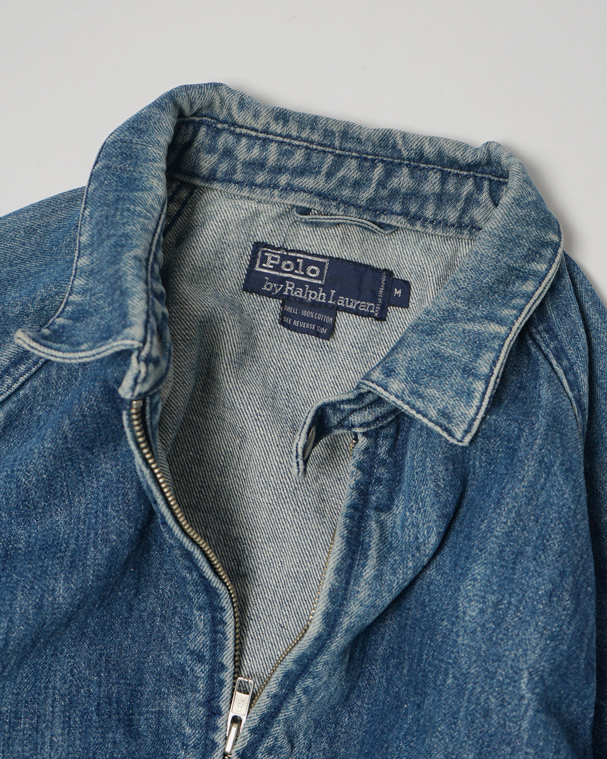 Polo Denim Zip Up Jacket