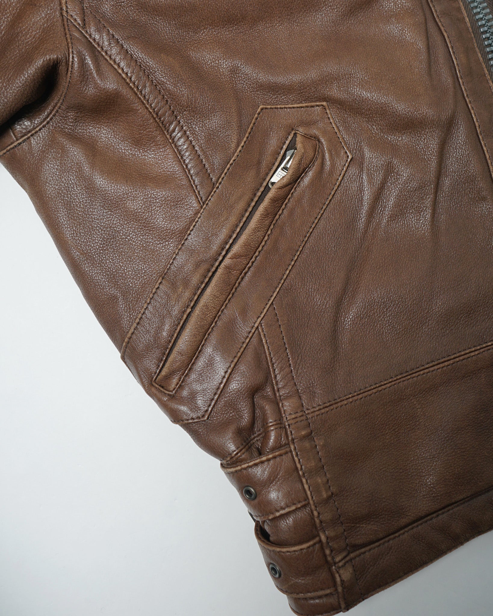 Leather Flight Jacket