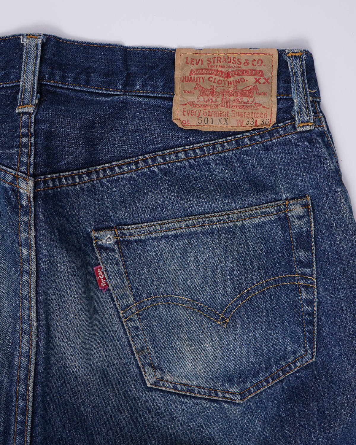 501XX Straight Fit Denim Pants