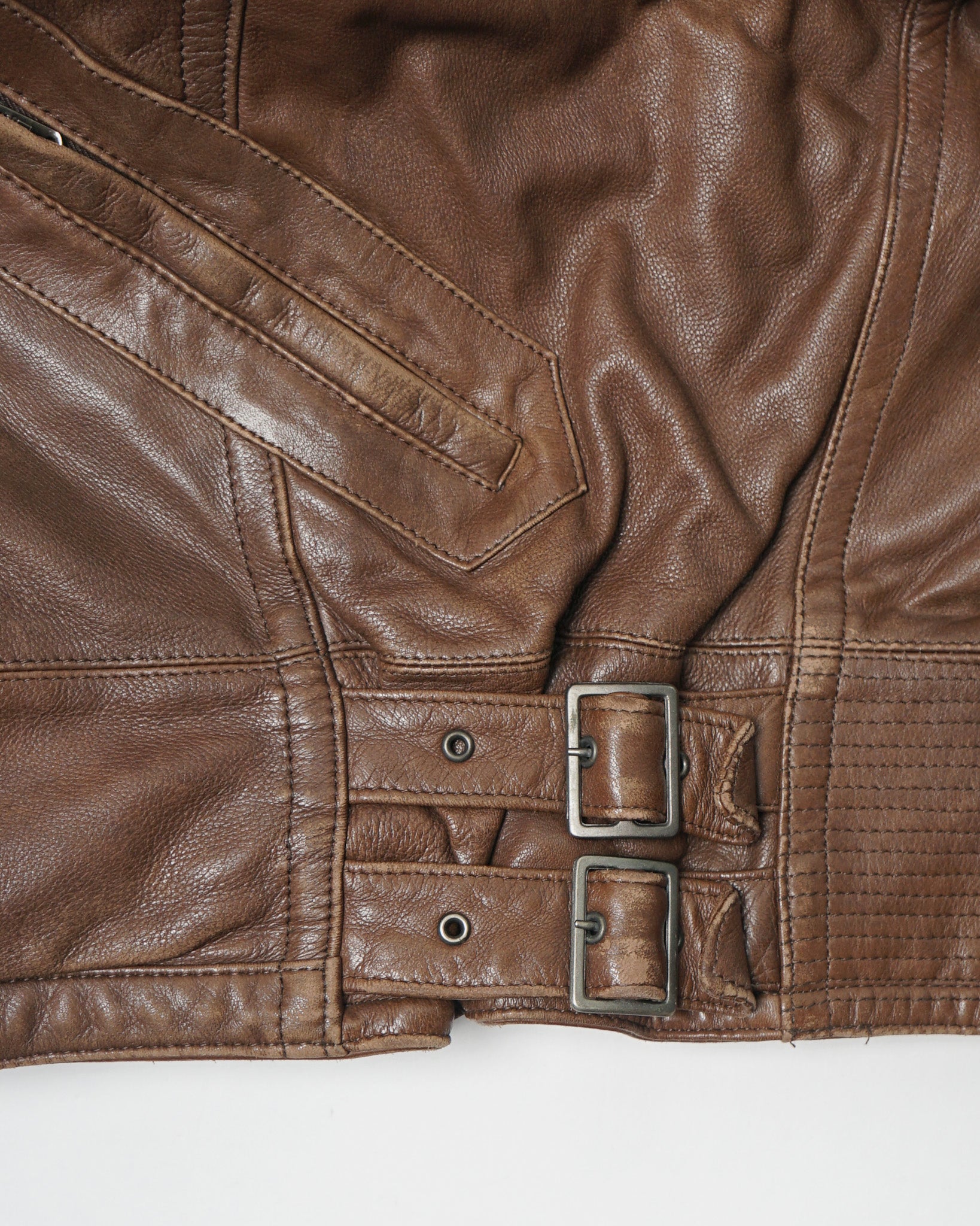 Leather Flight Jacket