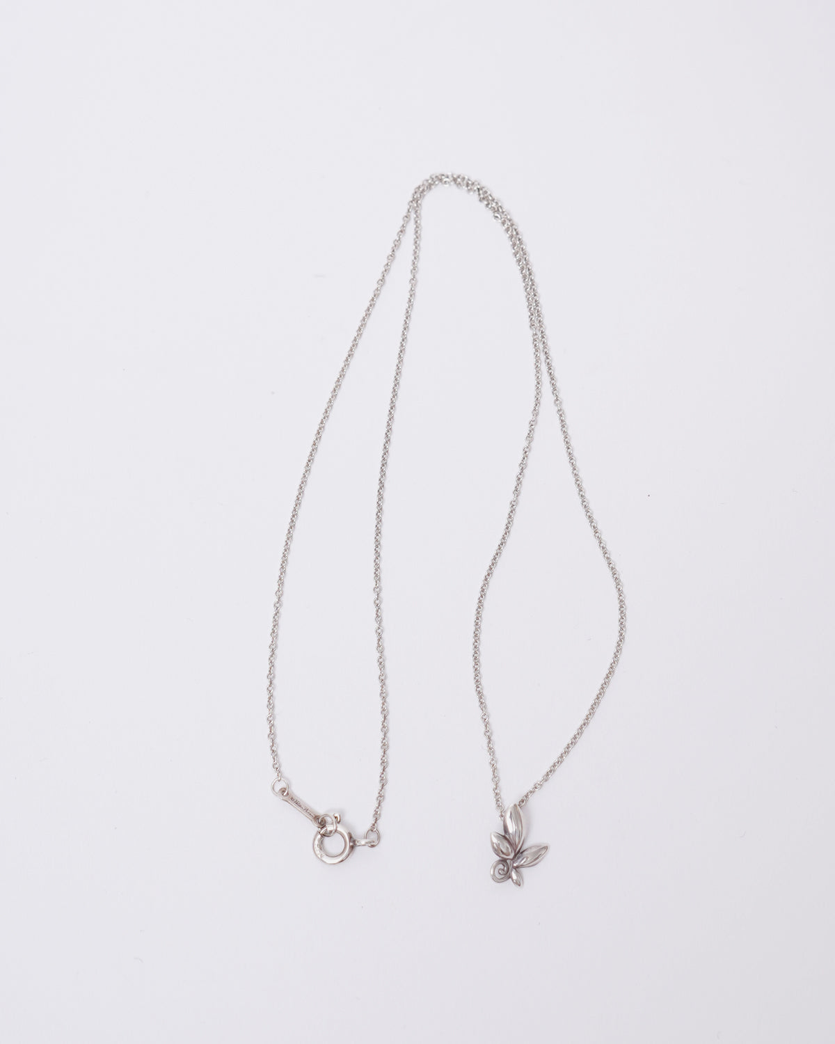 Silver Olive Leaf Necklace