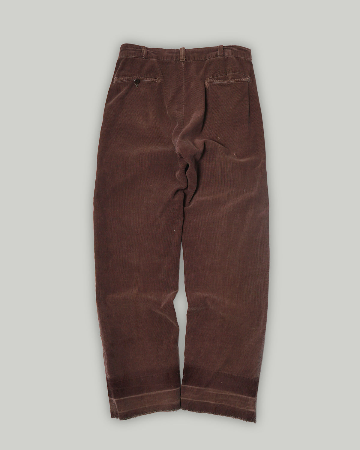 1960's Corduroy Work Trousers / Size: 32